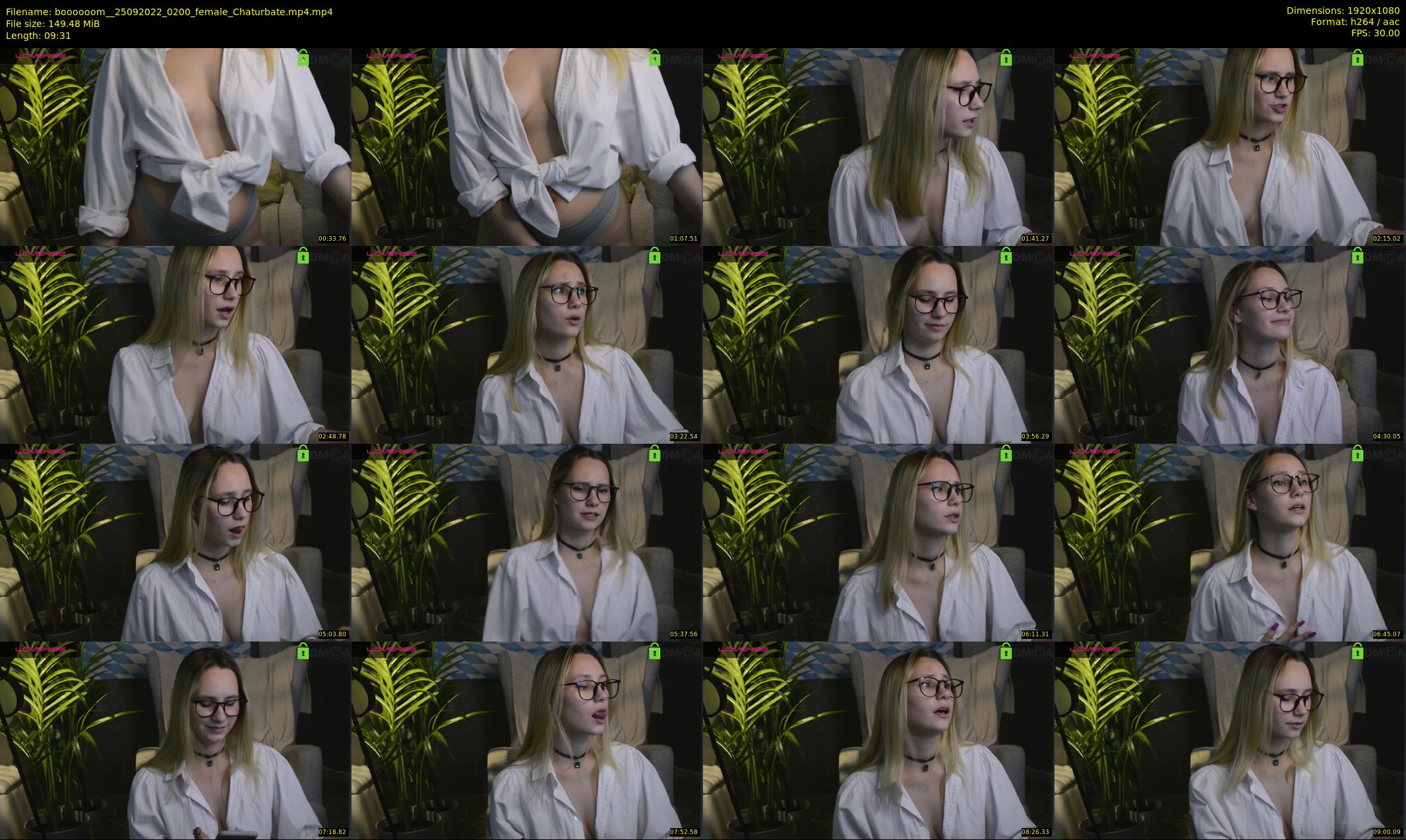 boooooom_ — 10 minute Chaturbate female cam show recording, 1080p, Sep 25, 2022