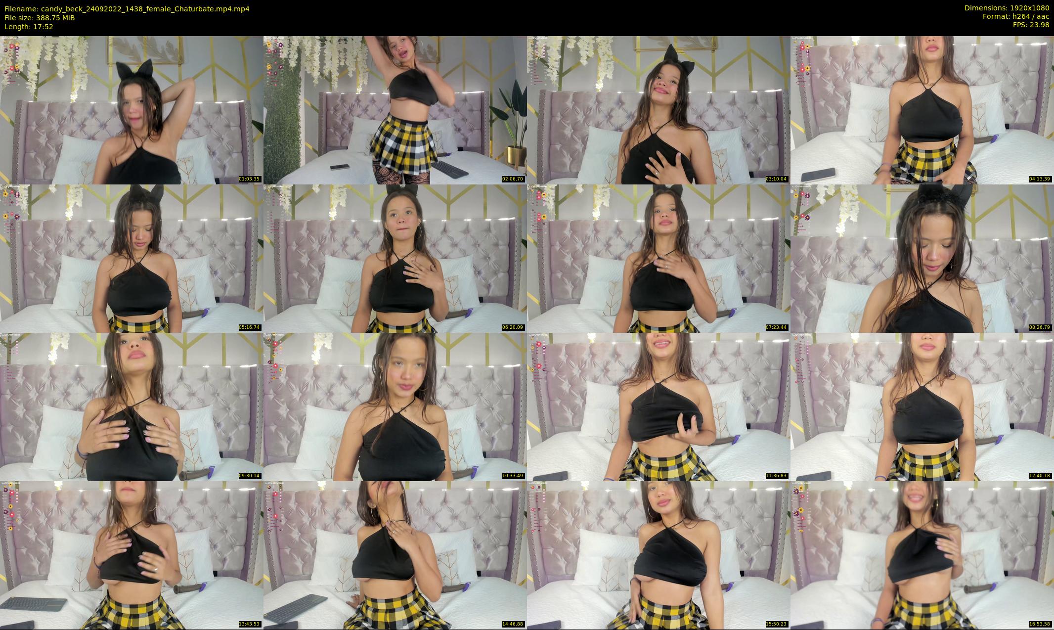 candy_beck — 18 minute Chaturbate female cam show recording, 1080p, Sep 24, 2022