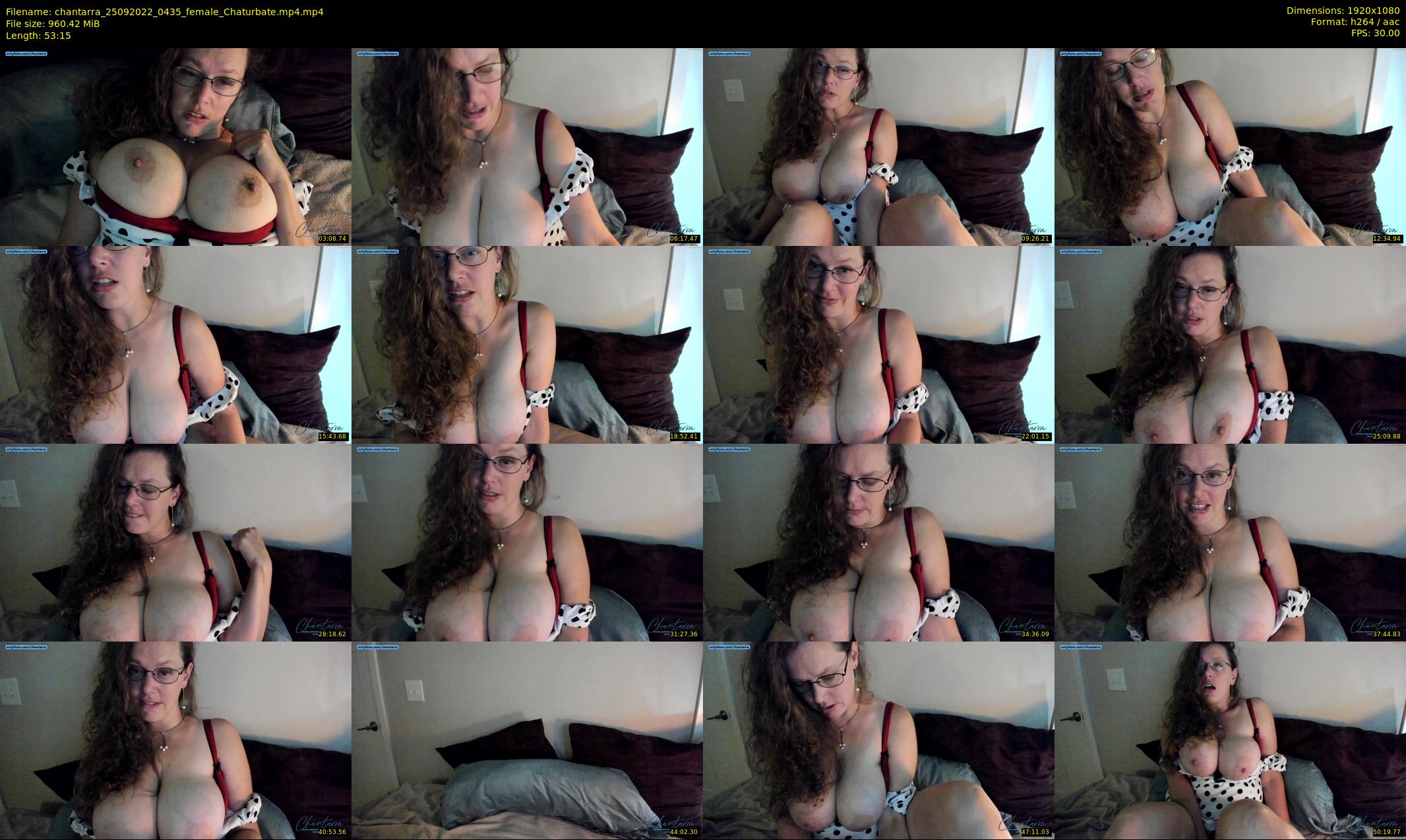 chantarra — 54 minute Chaturbate female cam show recording, 1080p, Sep 25, 2022