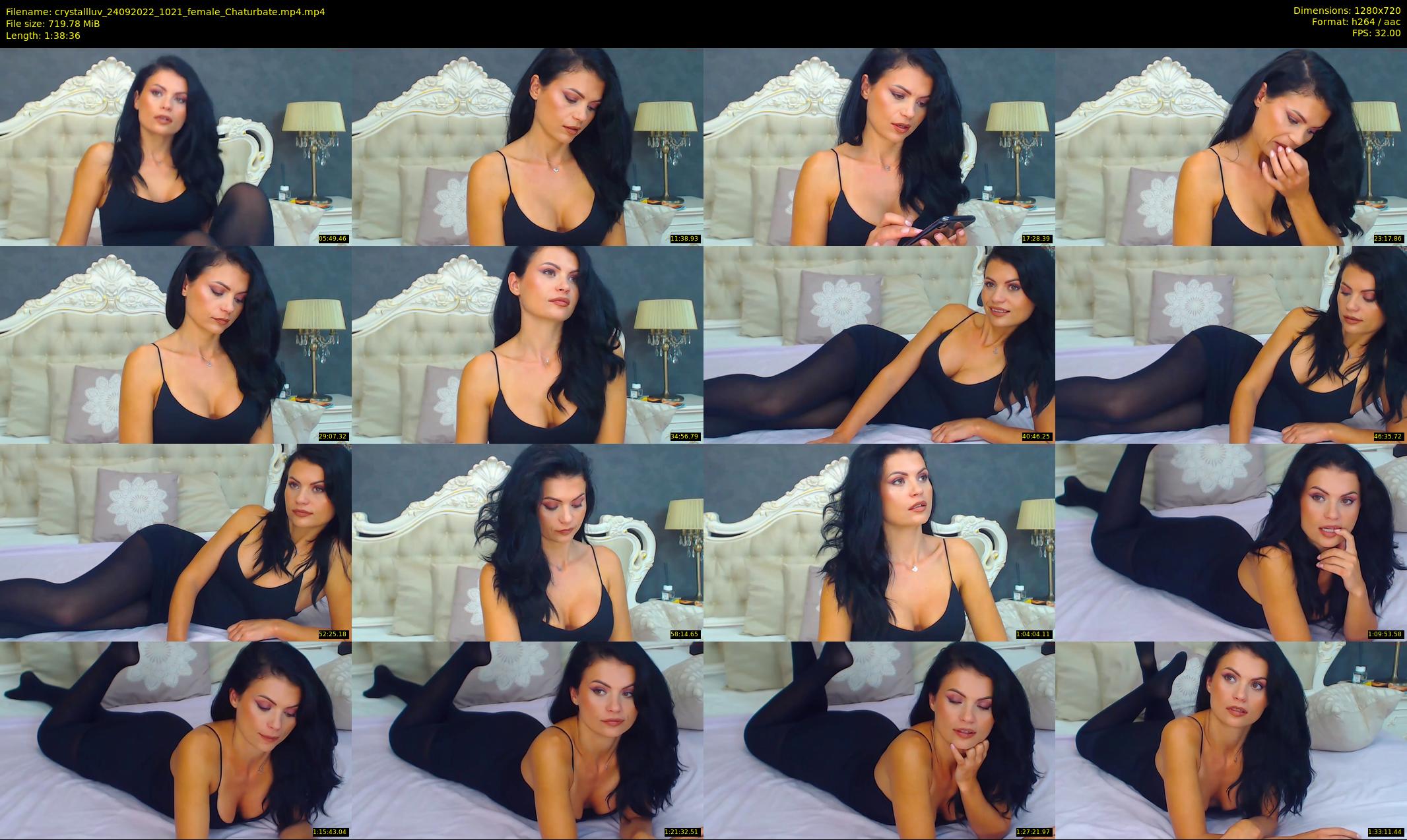 crystallluv — 99 minute Chaturbate female cam show recording, 720p, Sep 24, 2022