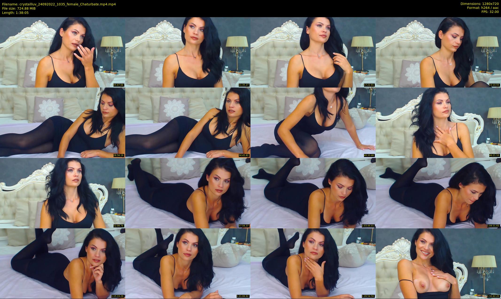 crystallluv — 99 minute Chaturbate female cam show recording, 720p, Sep 24, 2022