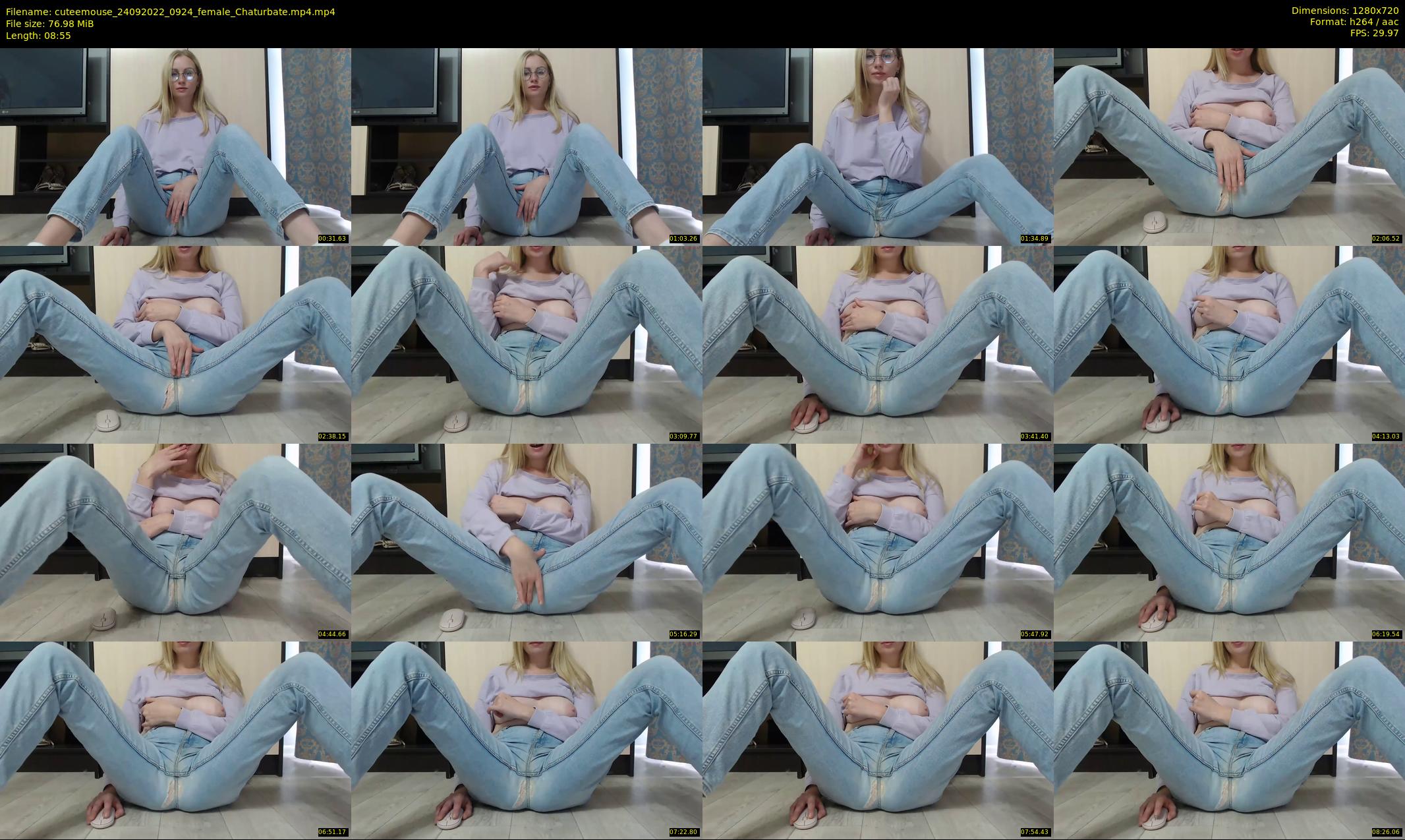 cuteemouse — 9 minute Chaturbate female cam show recording, 720p, Sep 24, 2022