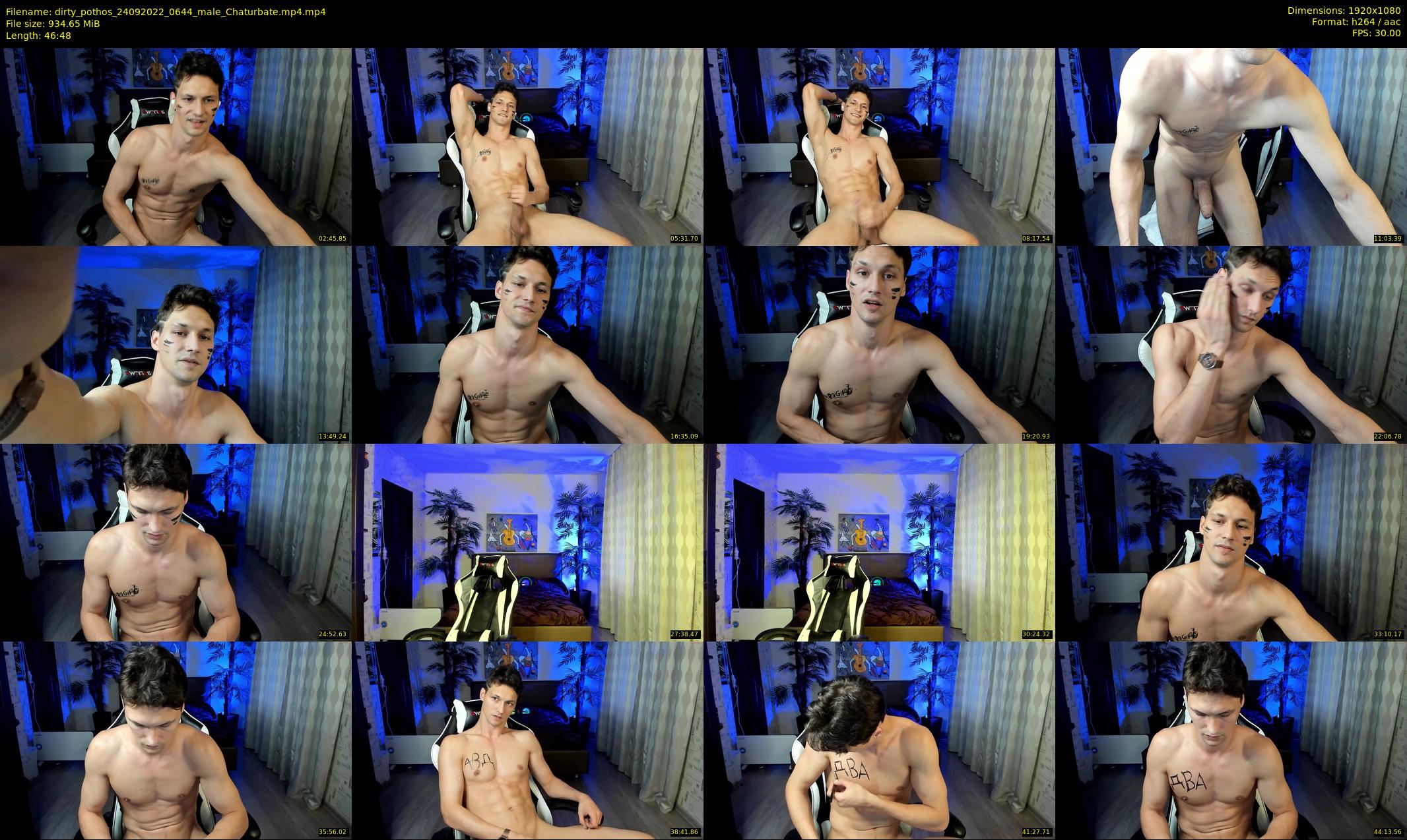 dirty_pothos — 47 minute Chaturbate male cam show recording, 1080p, Sep 24, 2022
