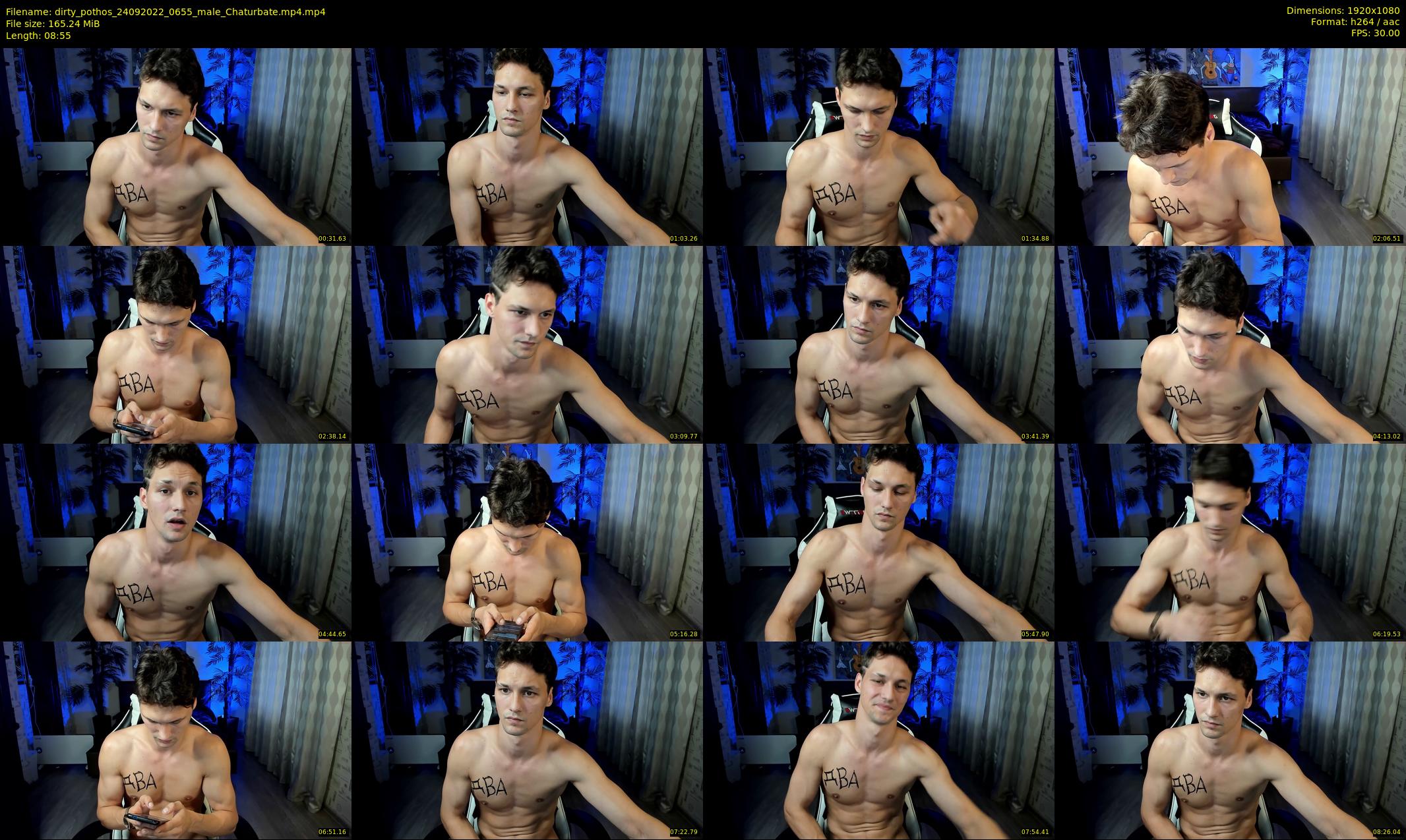 dirty_pothos — 9 minute Chaturbate male cam show recording, 1080p, Sep 24, 2022