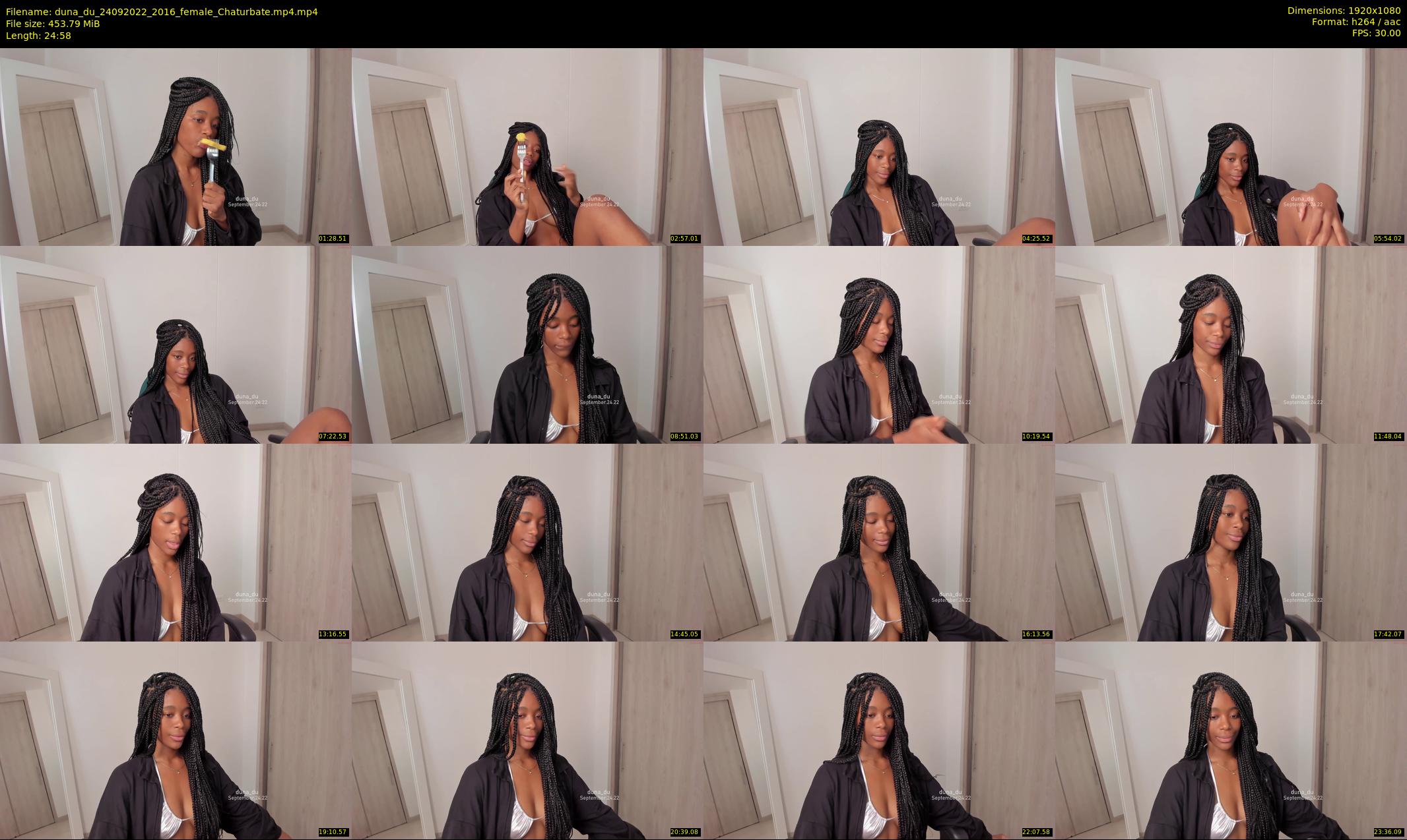 duna_du — 25 minute Chaturbate female cam show recording, 1080p, Sep 24, 2022