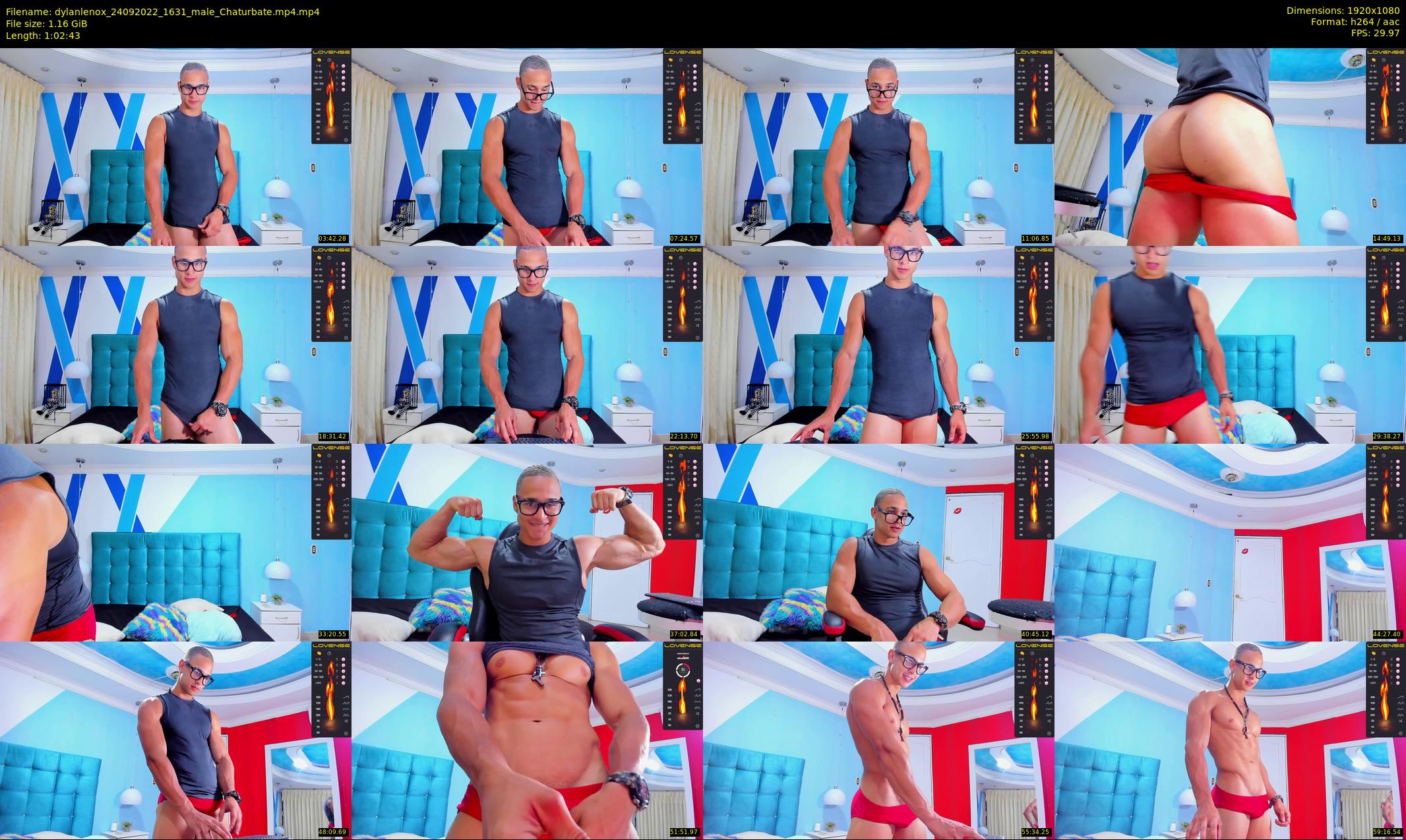 dylanlenox — 63 minute Chaturbate male cam show recording, 1080p, Sep 24, 2022
