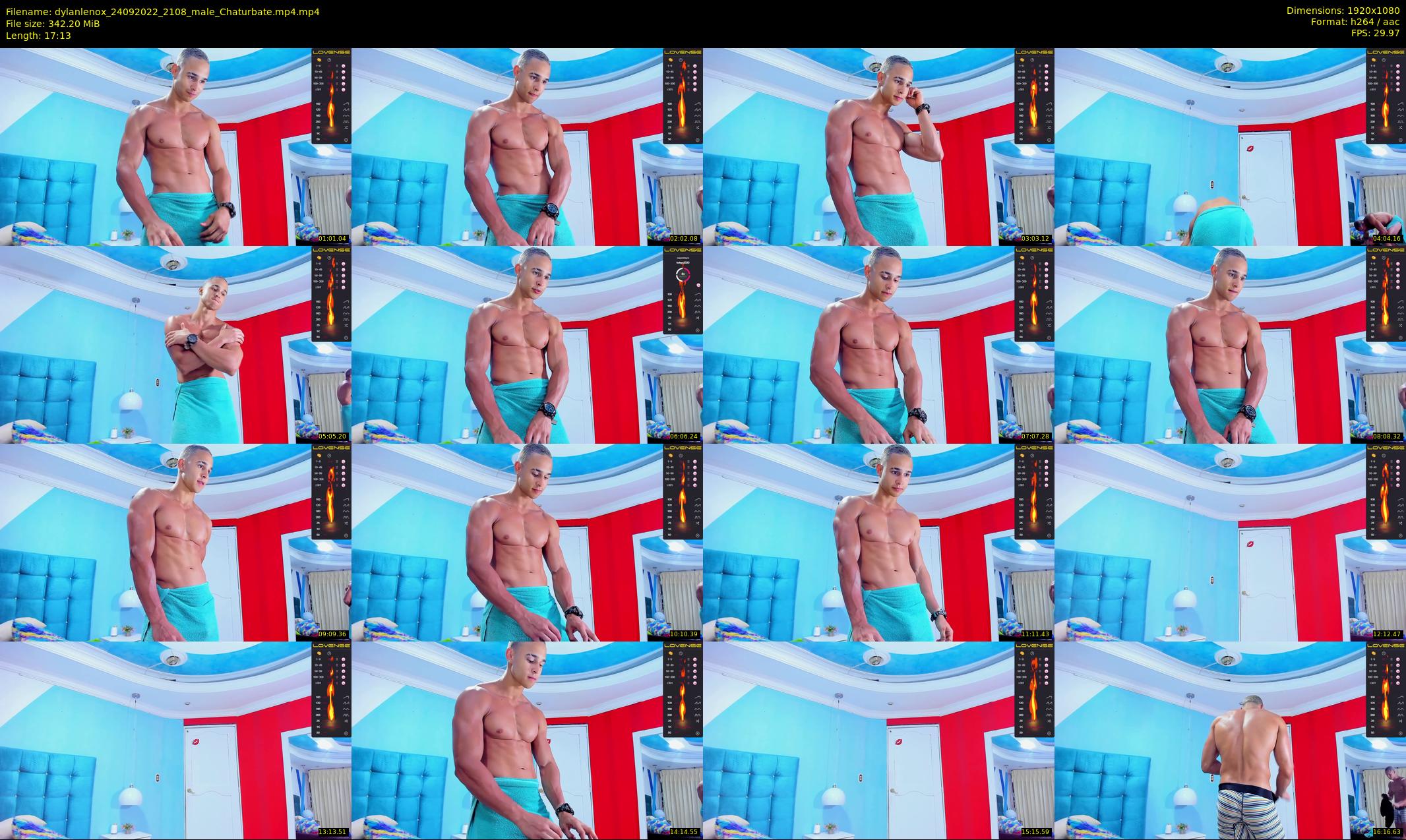 dylanlenox — 18 minute Chaturbate male cam show recording, 1080p, Sep 24, 2022