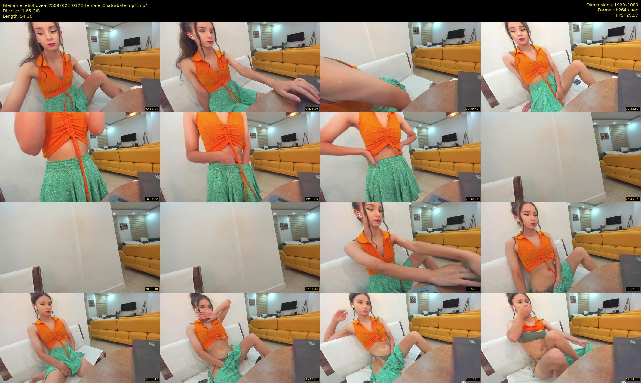 ehotlovea — 55 minute Chaturbate female cam show recording, 1080p, Sep 25, 2022