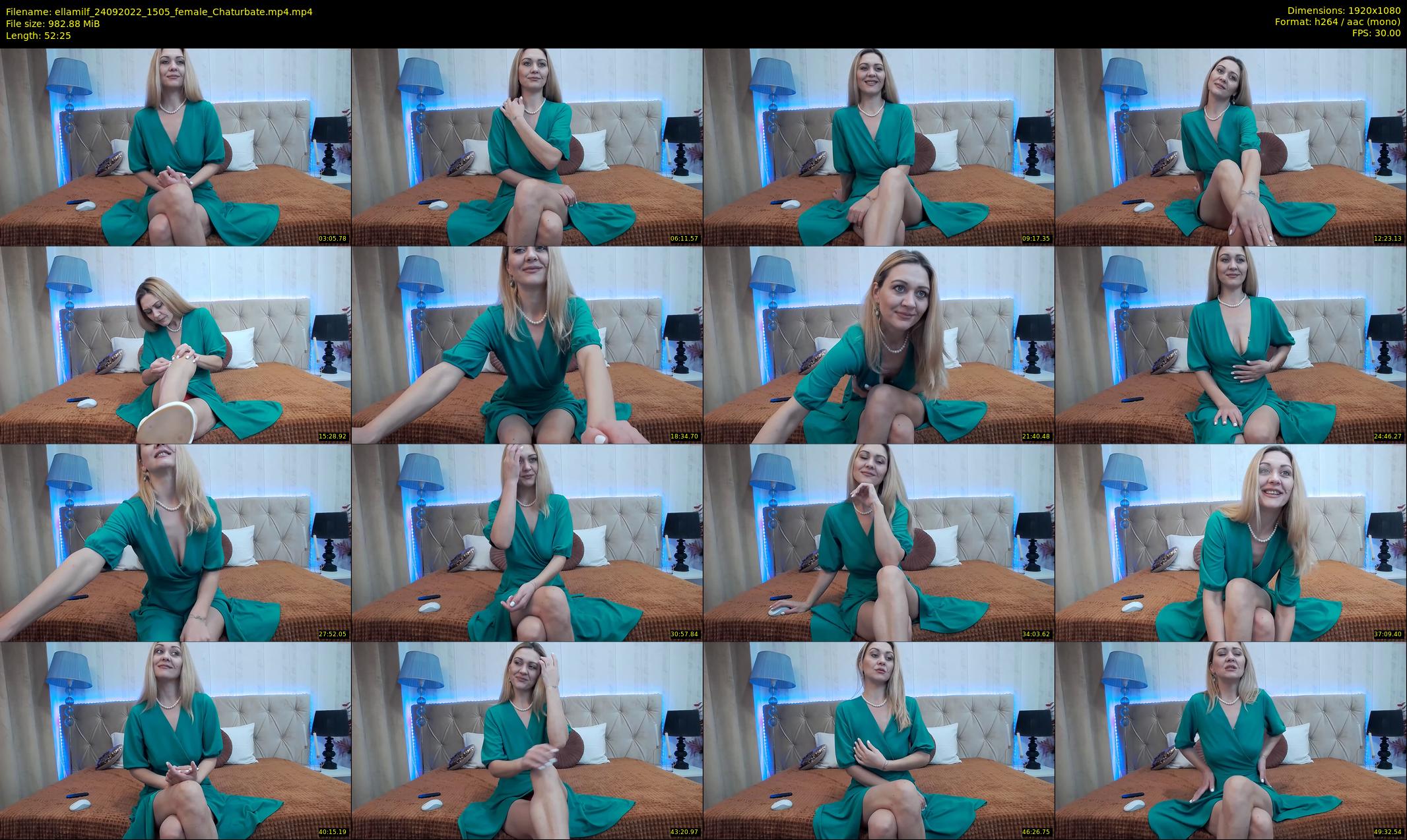 ellamilf — 53 minute Chaturbate female cam show recording, 1080p, Sep 24, 2022