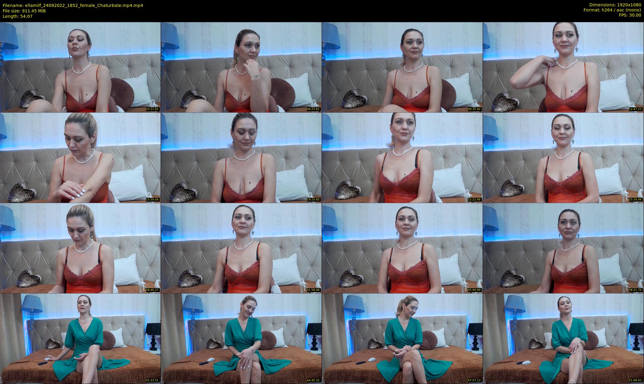 ellamilf — 55 minute Chaturbate female cam show recording, 1080p, Sep 24, 2022