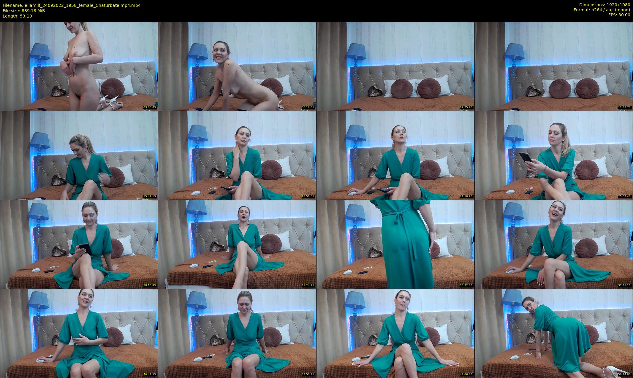 ellamilf — 54 minute Chaturbate female cam show recording, 1080p, Sep 24, 2022