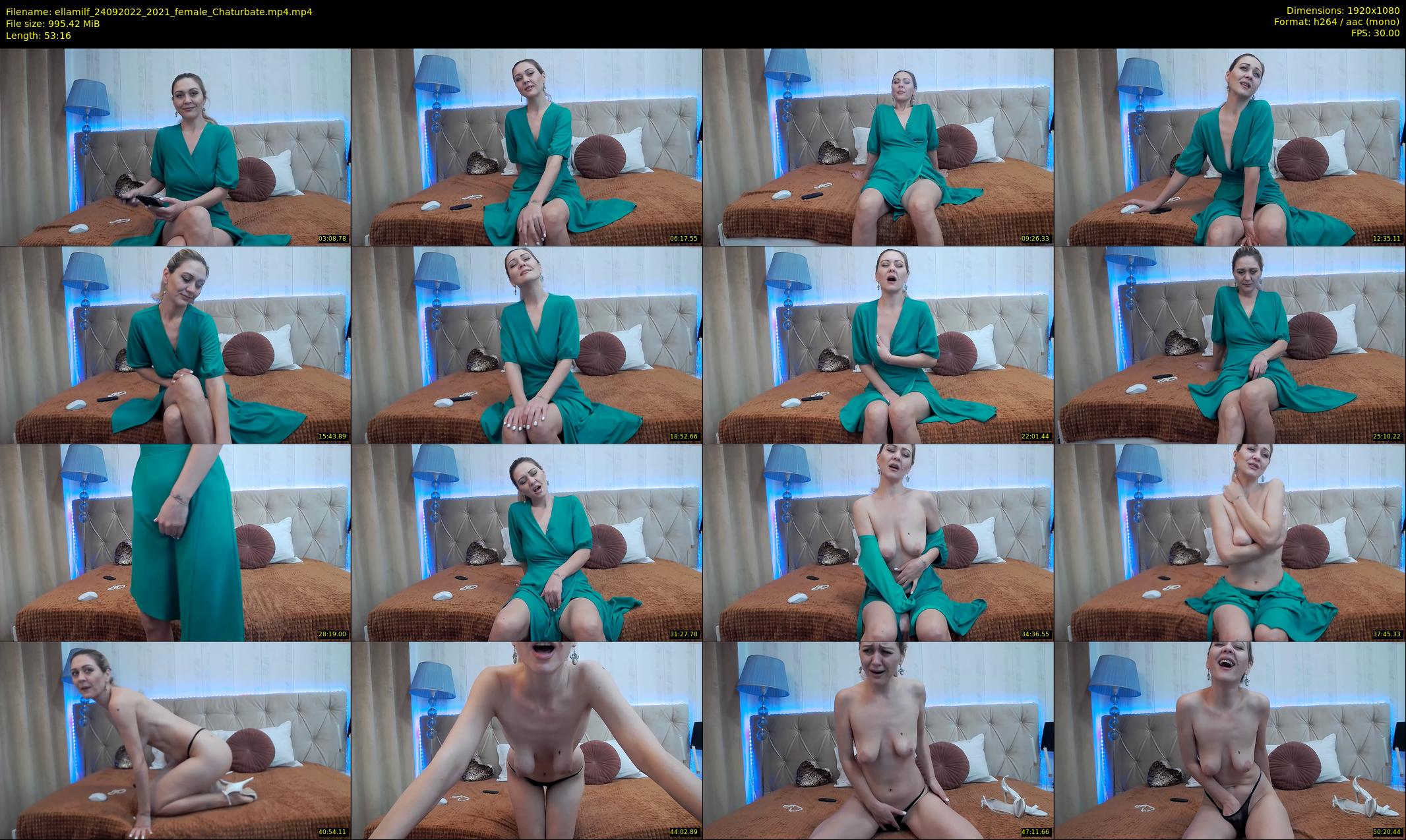ellamilf — 54 minute Chaturbate female cam show recording, 1080p, Sep 24, 2022