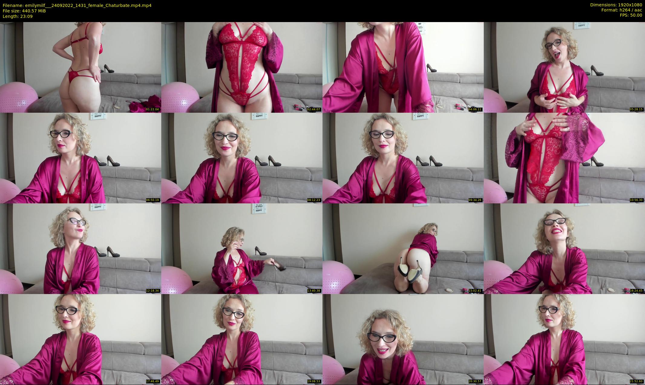 emilymilf__ — 24 minute Chaturbate female cam show recording, 1080p, Sep 24, 2022