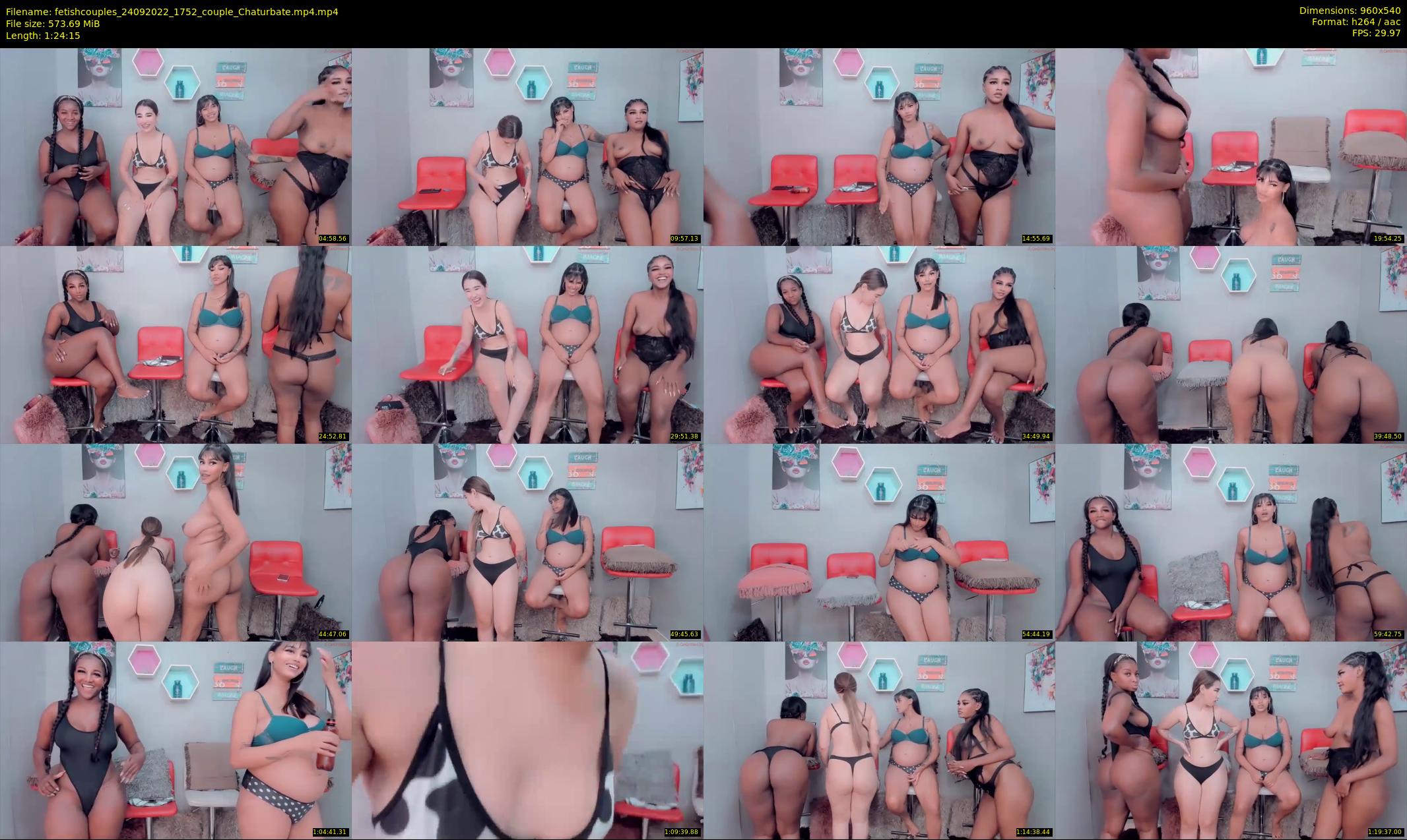 fetishcouples — 85 minute Chaturbate couple cam show recording, 480p, Sep 24, 2022