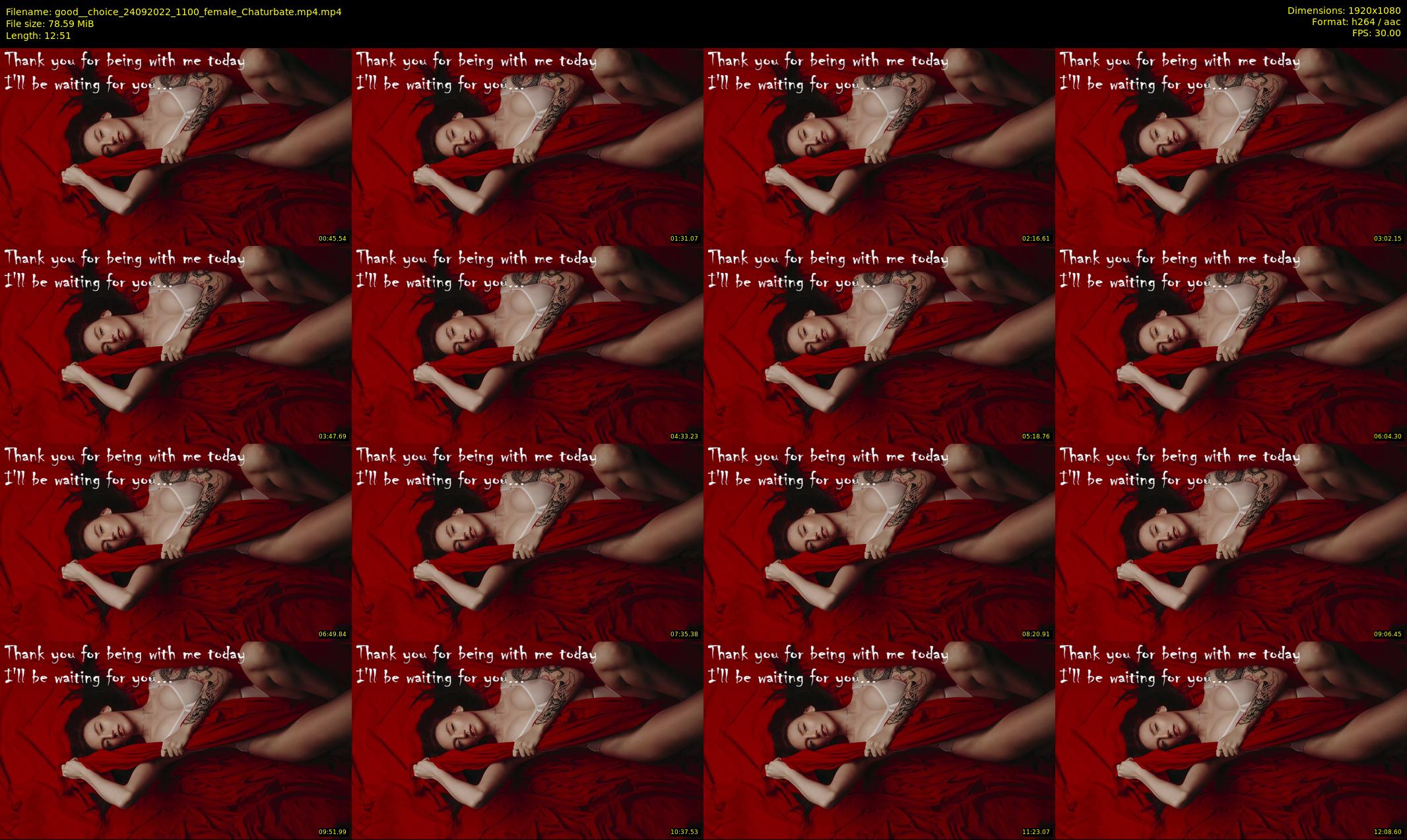 good__choice — 13 minute Chaturbate female cam show recording, 1080p, Sep 24, 2022
