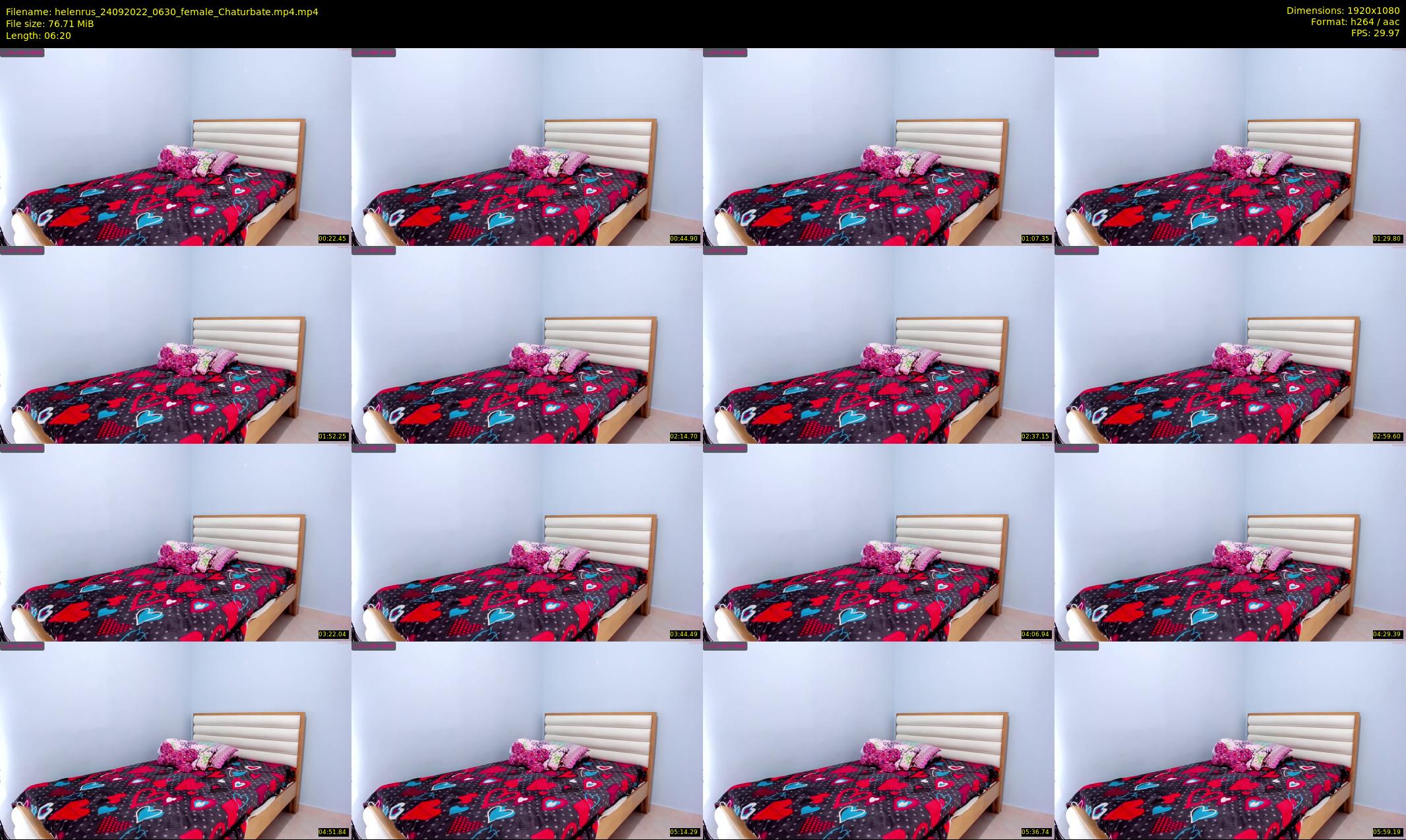helenrus — 7 minute Chaturbate female cam show recording, 1080p, Sep 24, 2022
