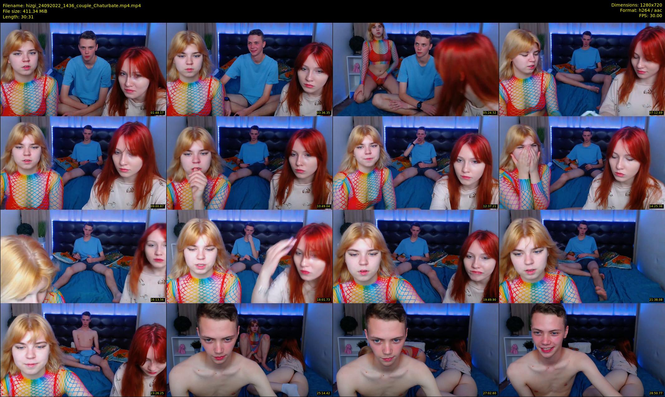 hizgi — 31 minute Chaturbate couple cam show recording, 720p, Sep 24, 2022