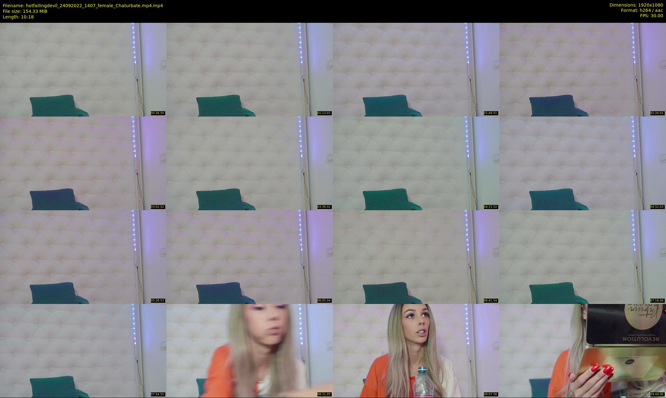 hotfallingdevil — 11 minute Chaturbate female cam show recording, 1080p, Sep 24, 2022