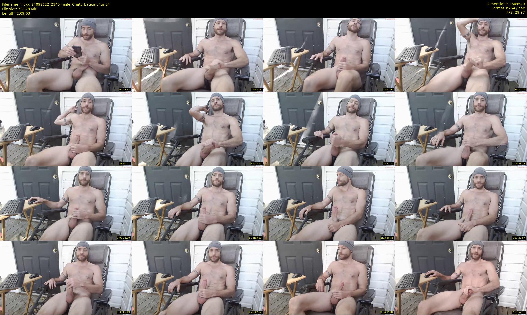 illuxx — 130 minute Chaturbate male cam show recording, 480p, Sep 24, 2022