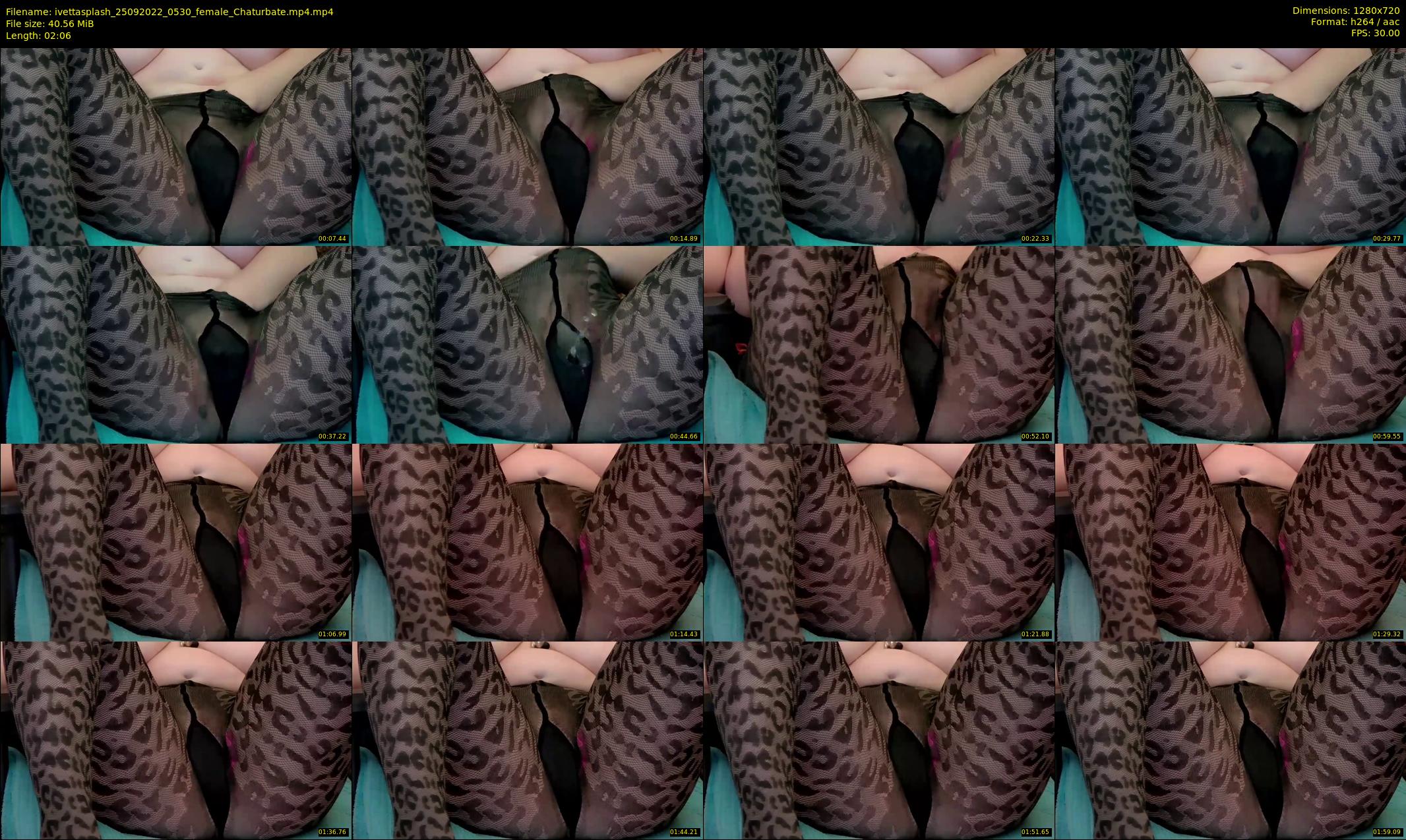 ivettasplash — 3 minute Chaturbate female cam show recording, 720p, Sep 25, 2022