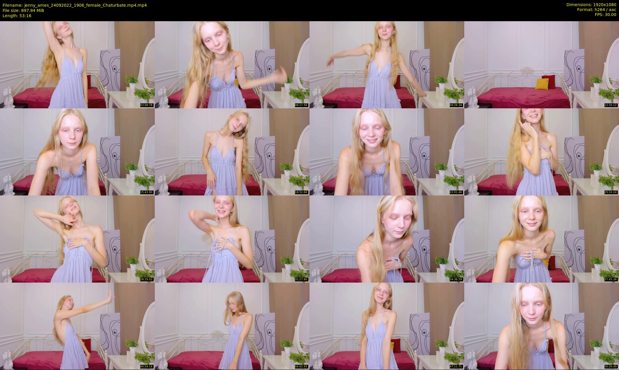 jenny_ames — 54 minute Chaturbate female cam show recording, 1080p, Sep 24, 2022