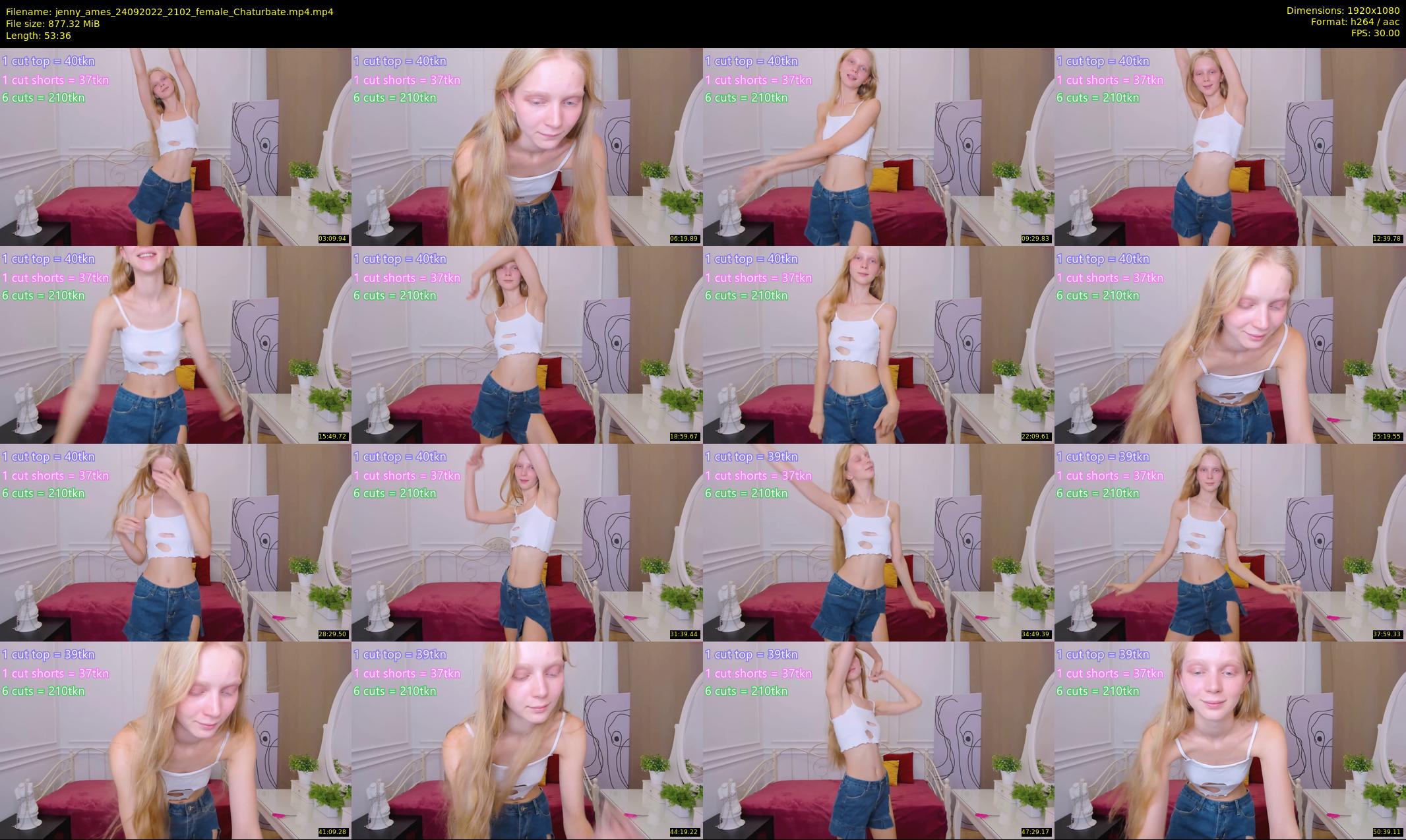 jenny_ames — 54 minute Chaturbate female cam show recording, 1080p, Sep 24, 2022