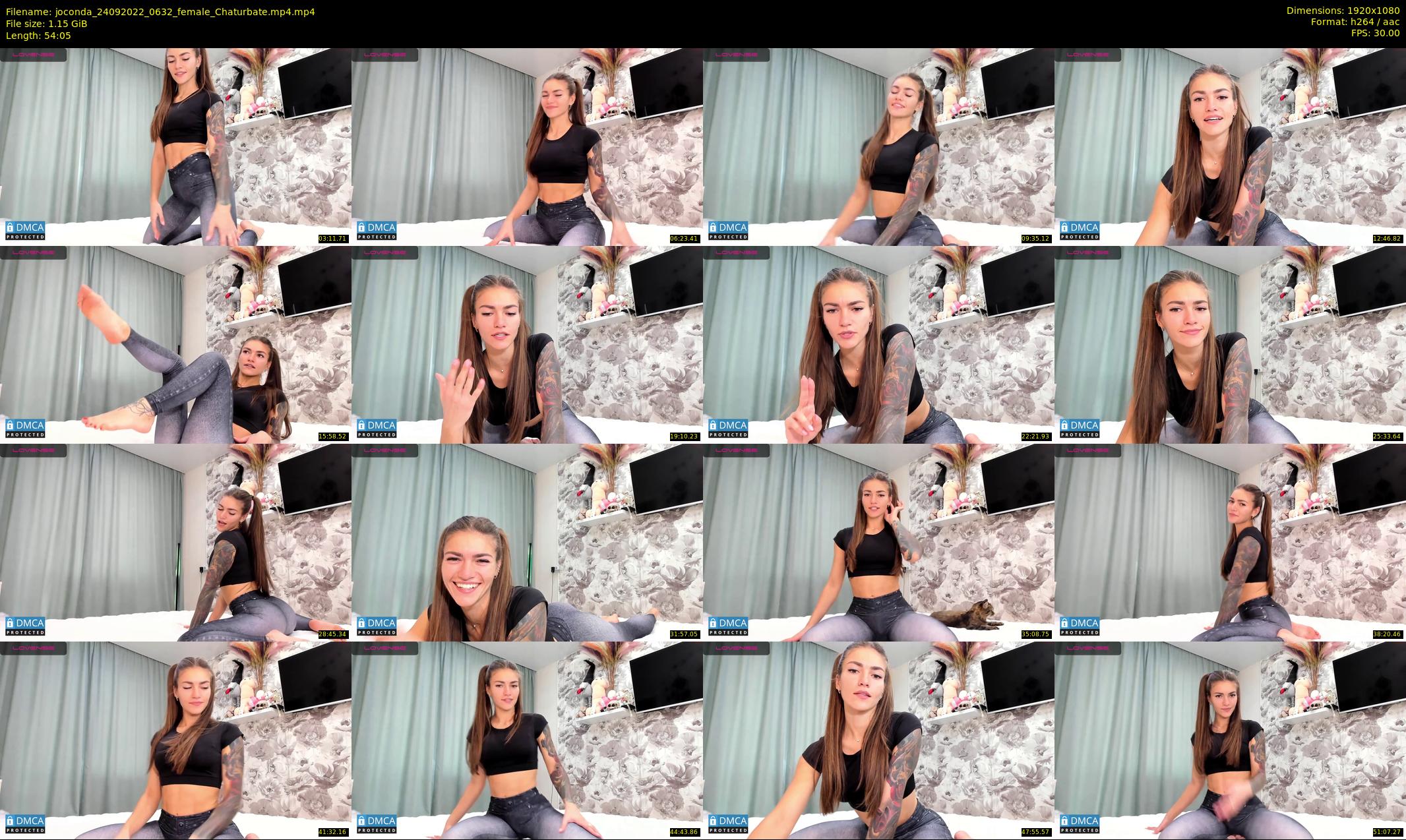 joconda — 55 minute Chaturbate female cam show recording, 1080p, Sep 24, 2022