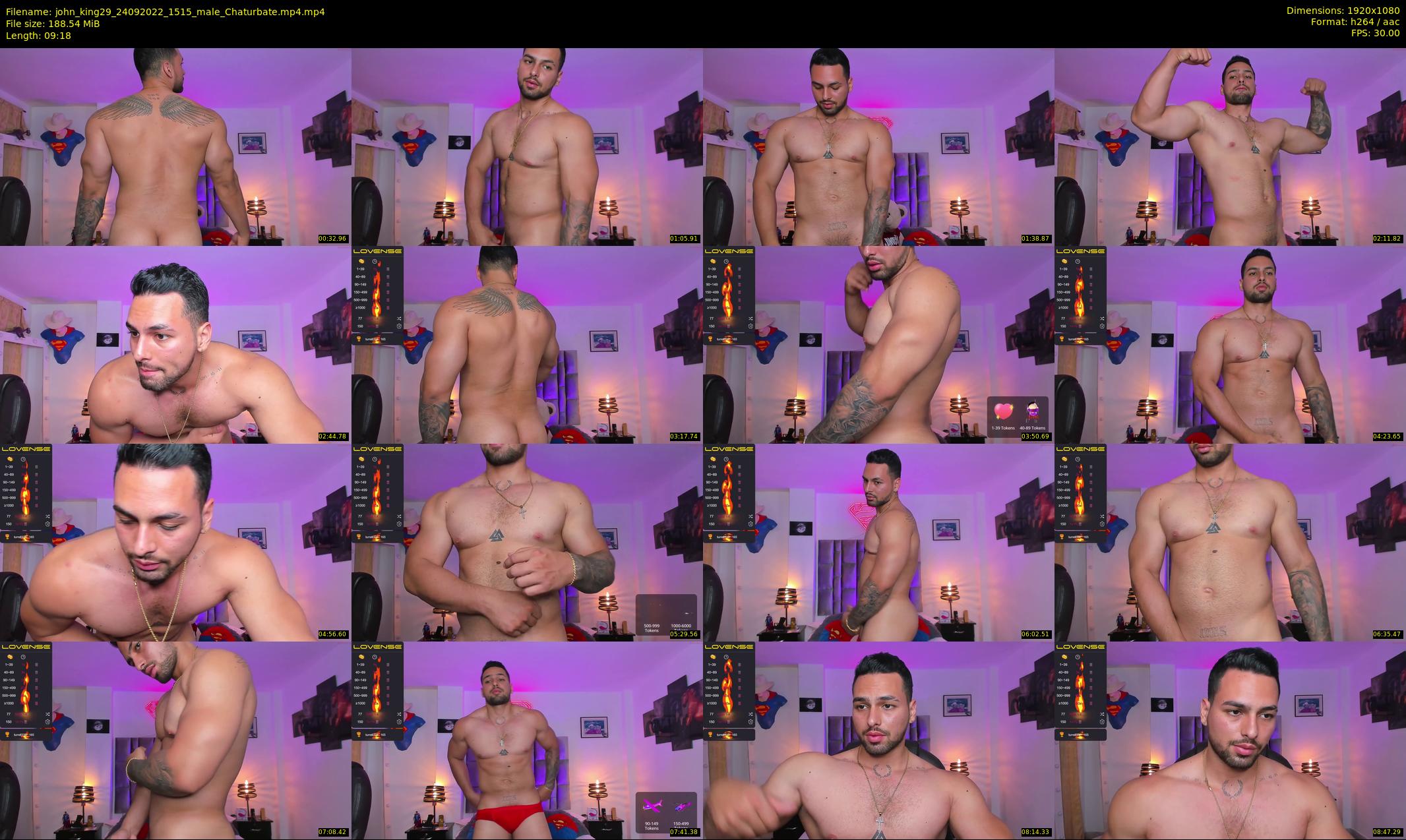 john_king29 — 10 minute Chaturbate male cam show recording, 1080p, Sep 24, 2022