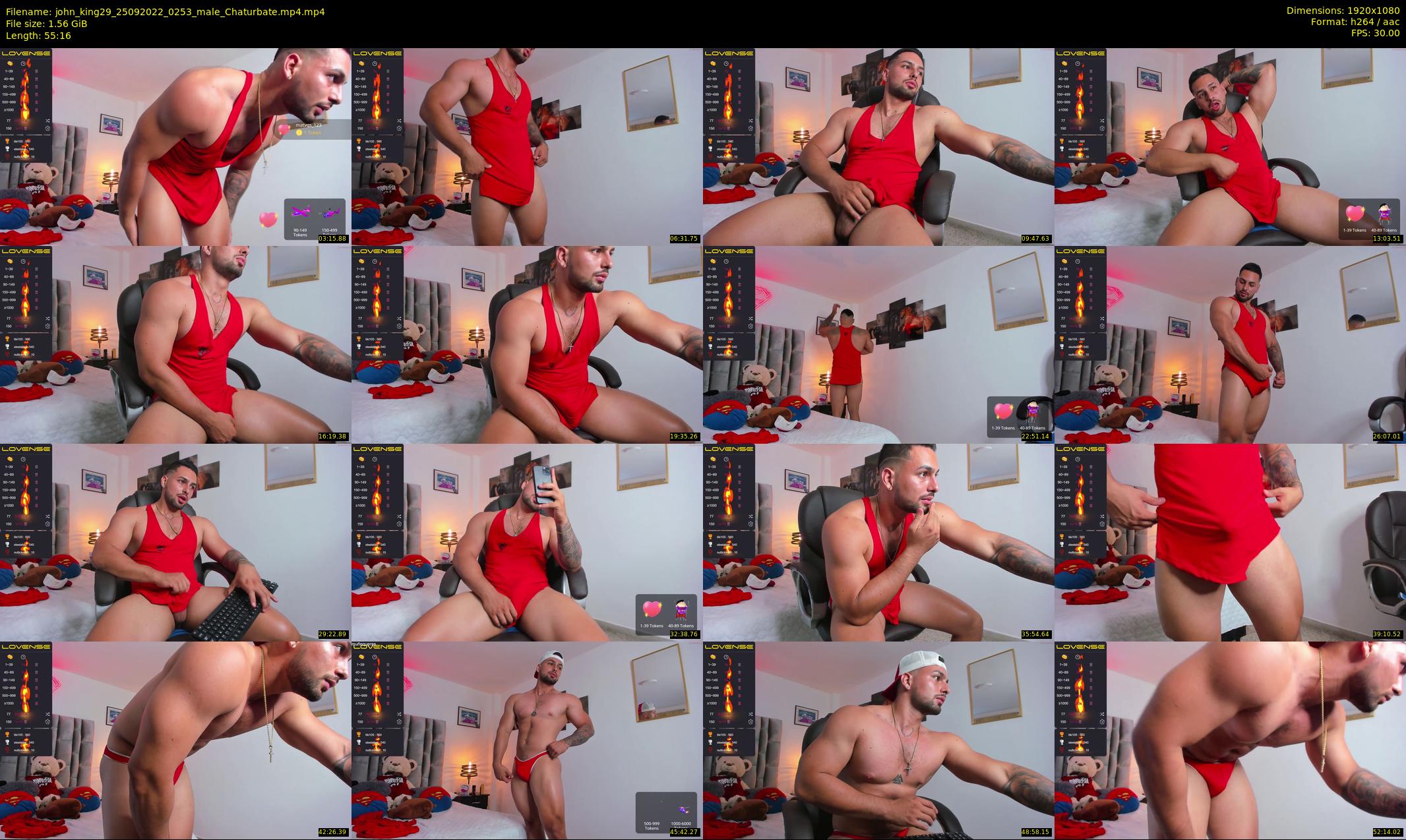 john_king29 — 56 minute Chaturbate male cam show recording, 1080p, Sep 25, 2022