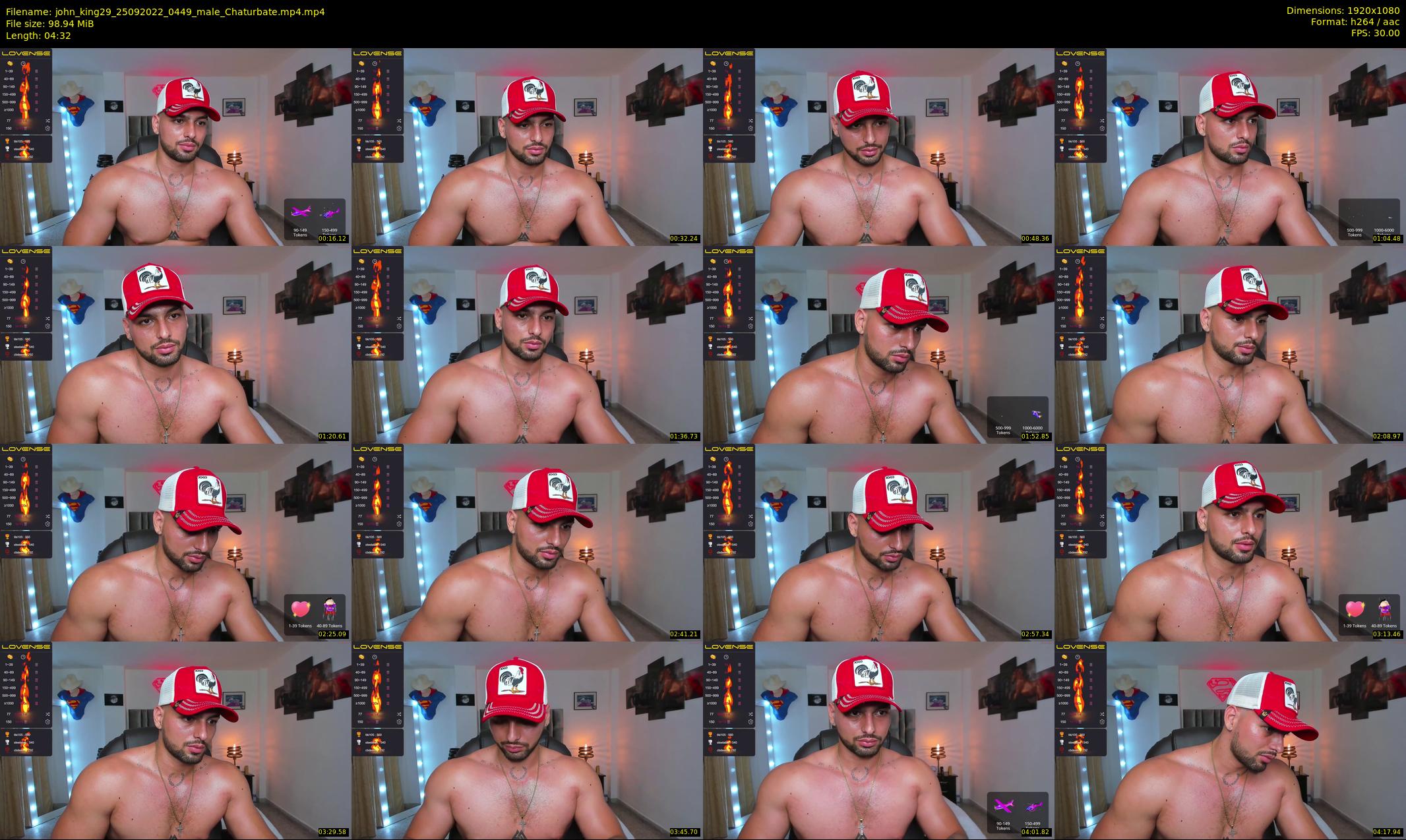 john_king29 — 5 minute Chaturbate male cam show recording, 1080p, Sep 25, 2022