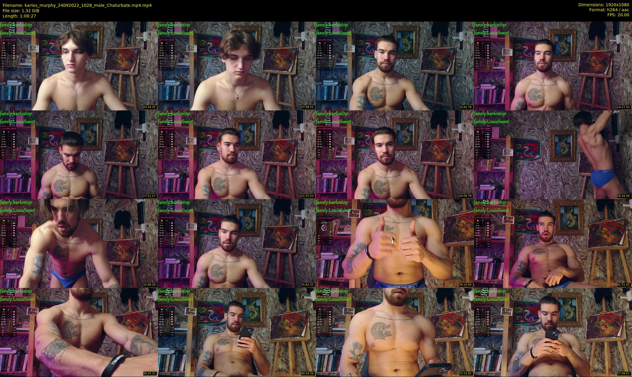 karlos_murphy — 61 minute Chaturbate male cam show recording, 1080p, Sep 24, 2022