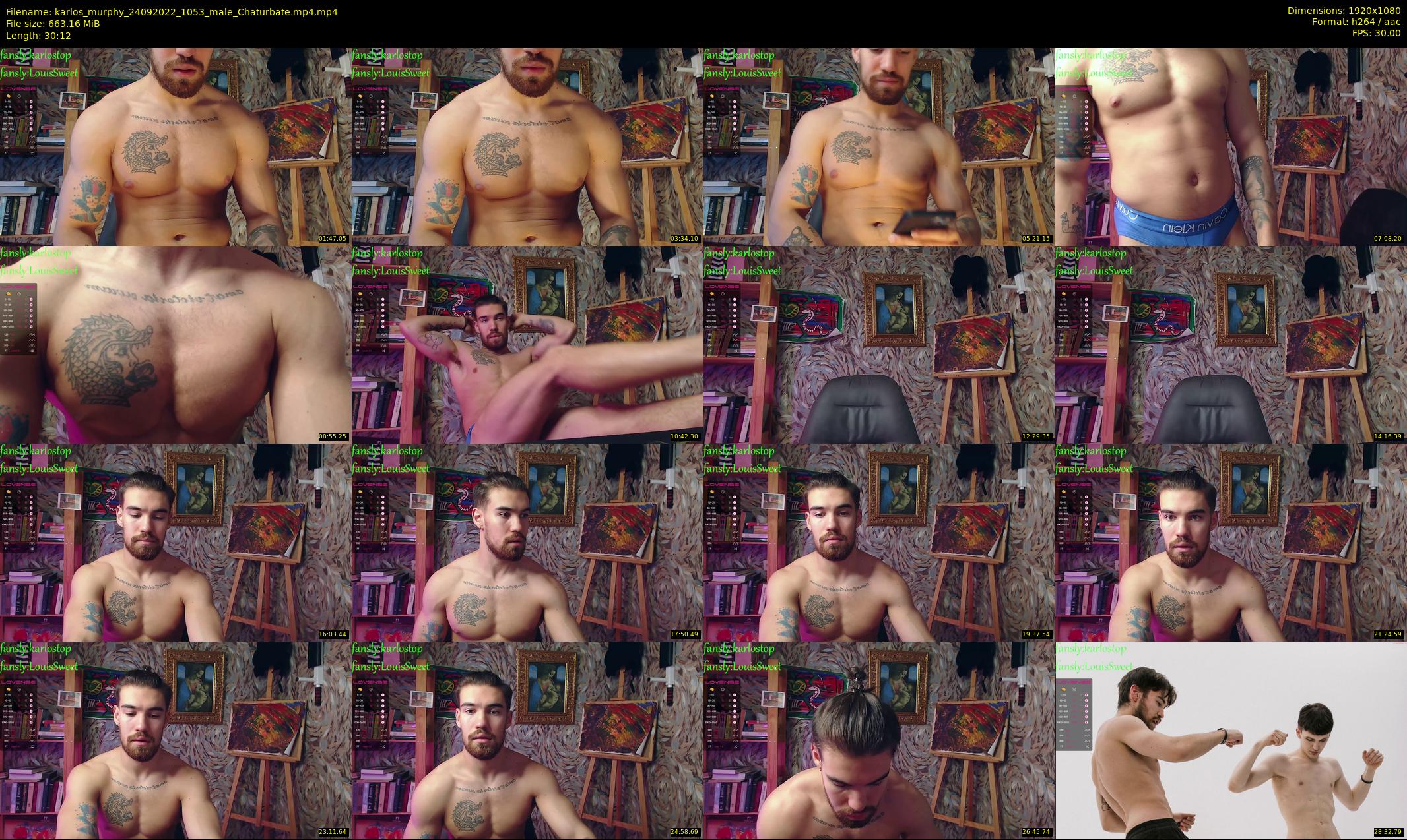 karlos_murphy — 31 minute Chaturbate male cam show recording, 1080p, Sep 24, 2022