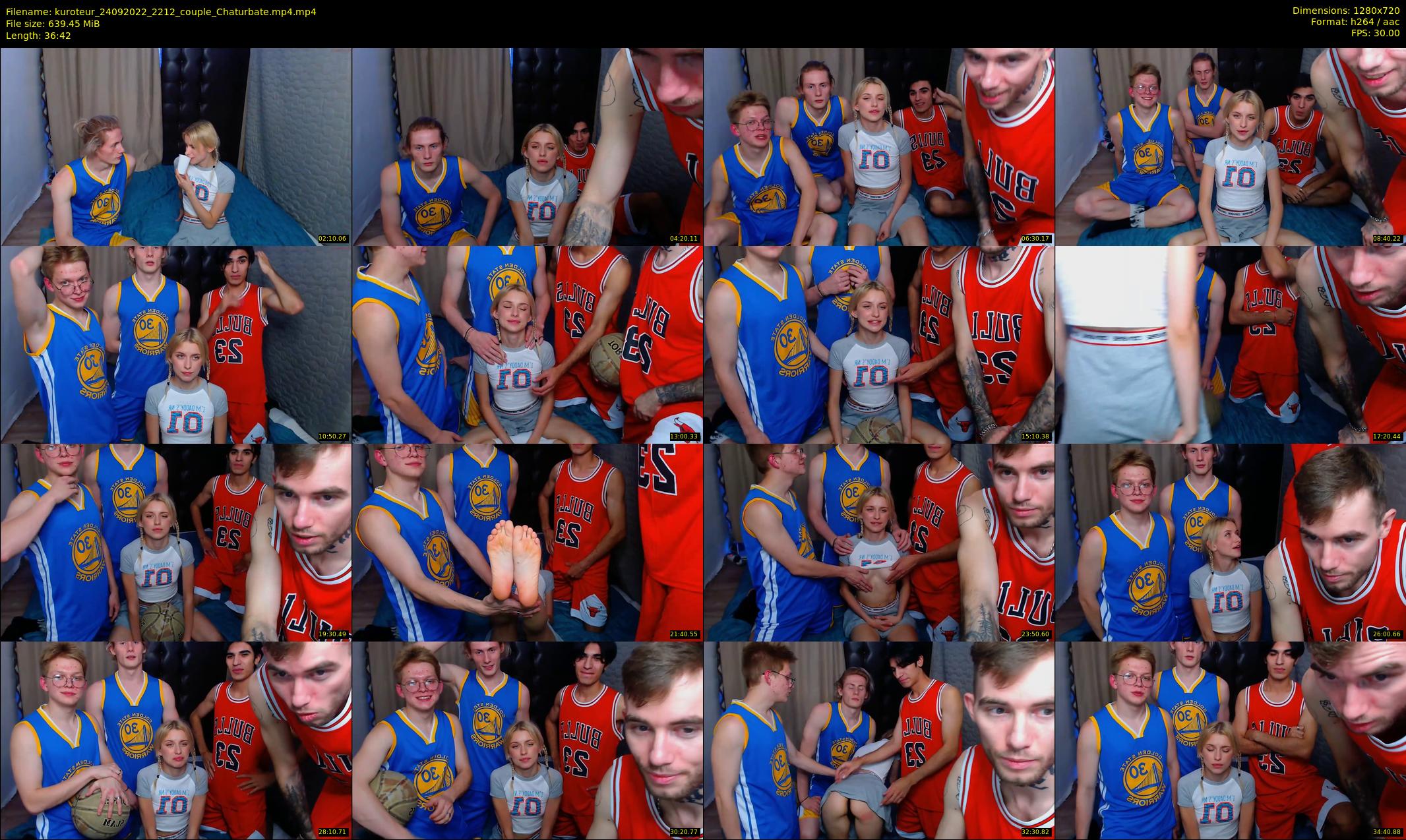 kuroteur — 37 minute Chaturbate couple cam show recording, 720p, Sep 24, 2022