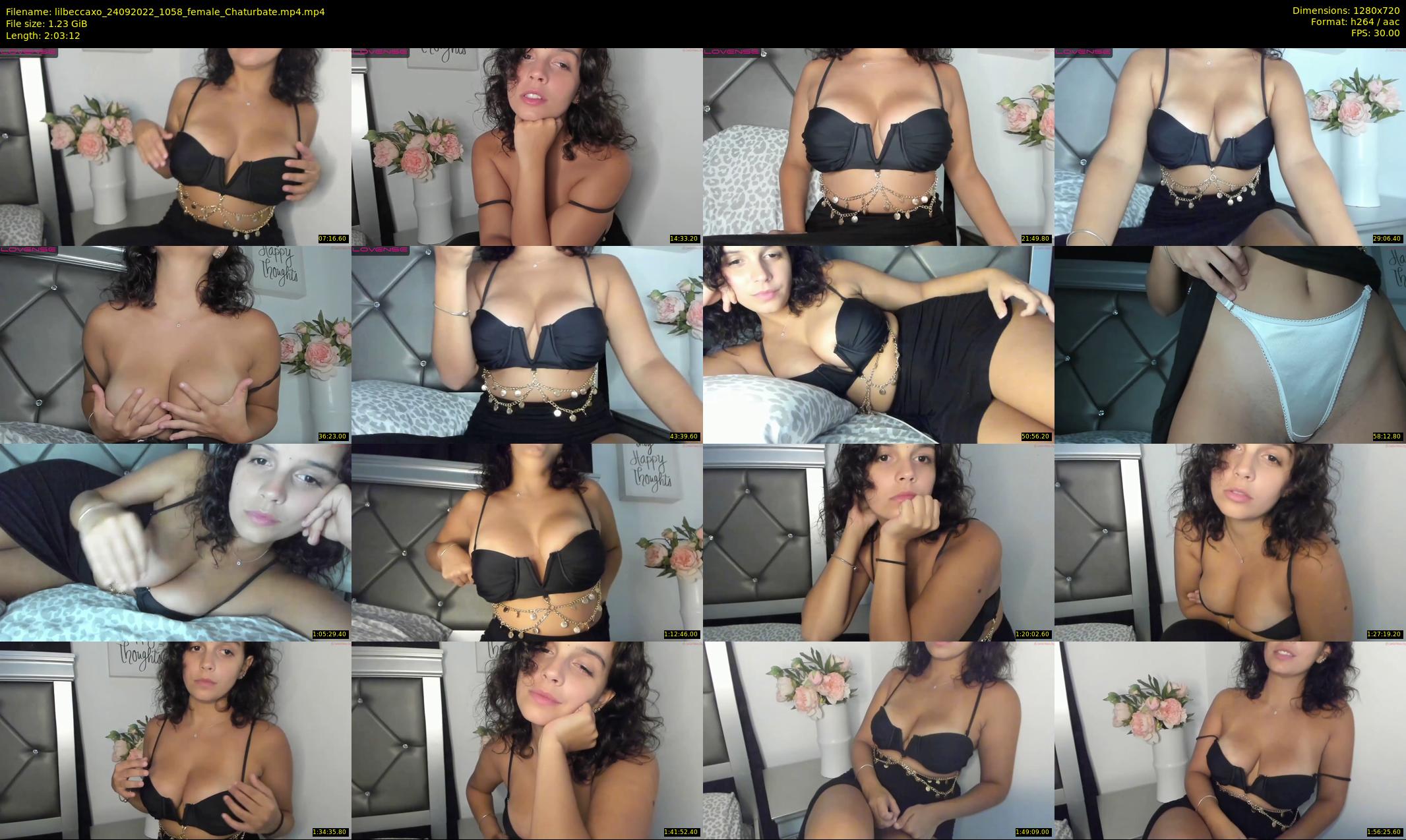 lilbeccaxo — 124 minute Chaturbate female cam show recording, 720p, Sep 24, 2022