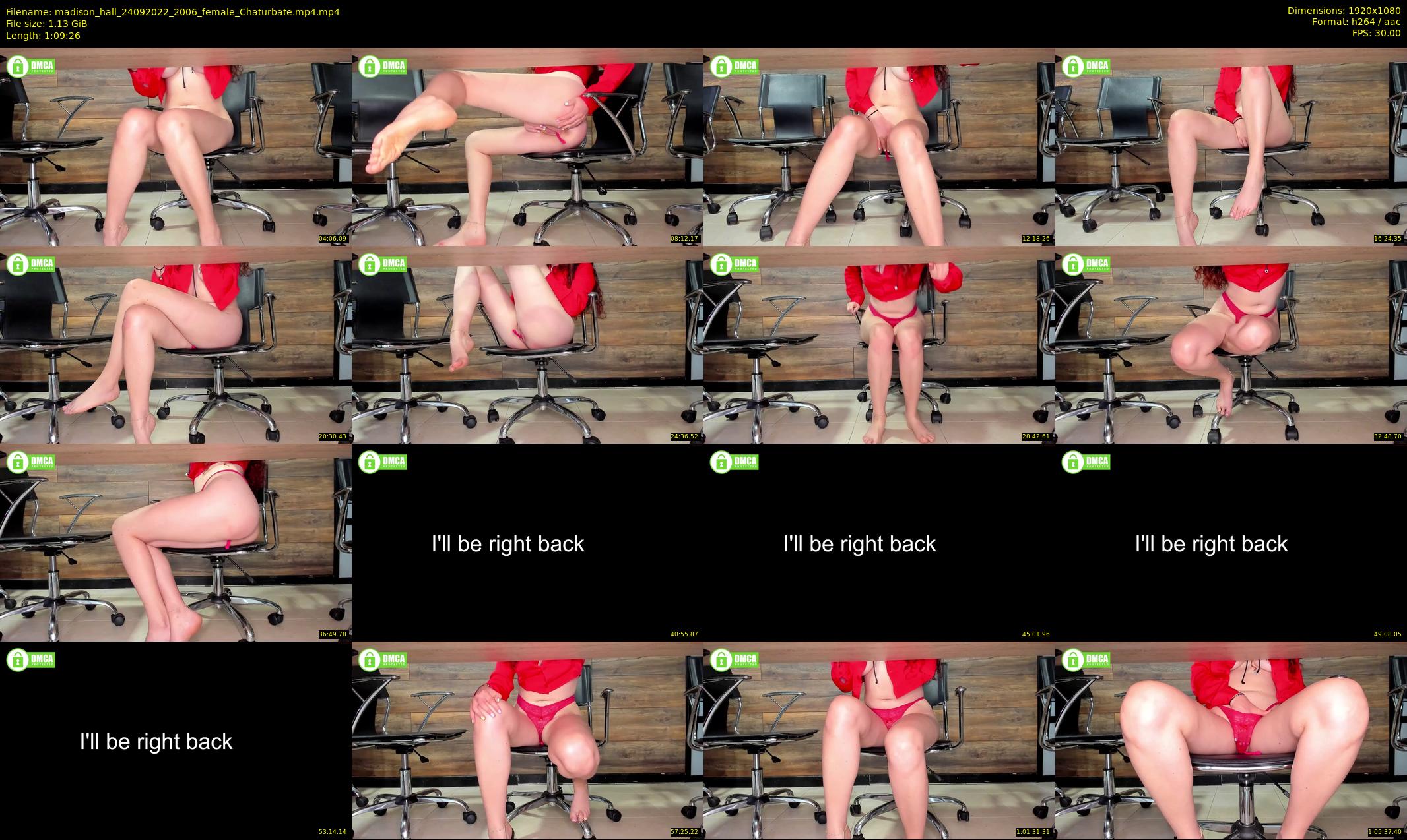 madison_hall — 70 minute Chaturbate female cam show recording, 1080p, Sep 24, 2022