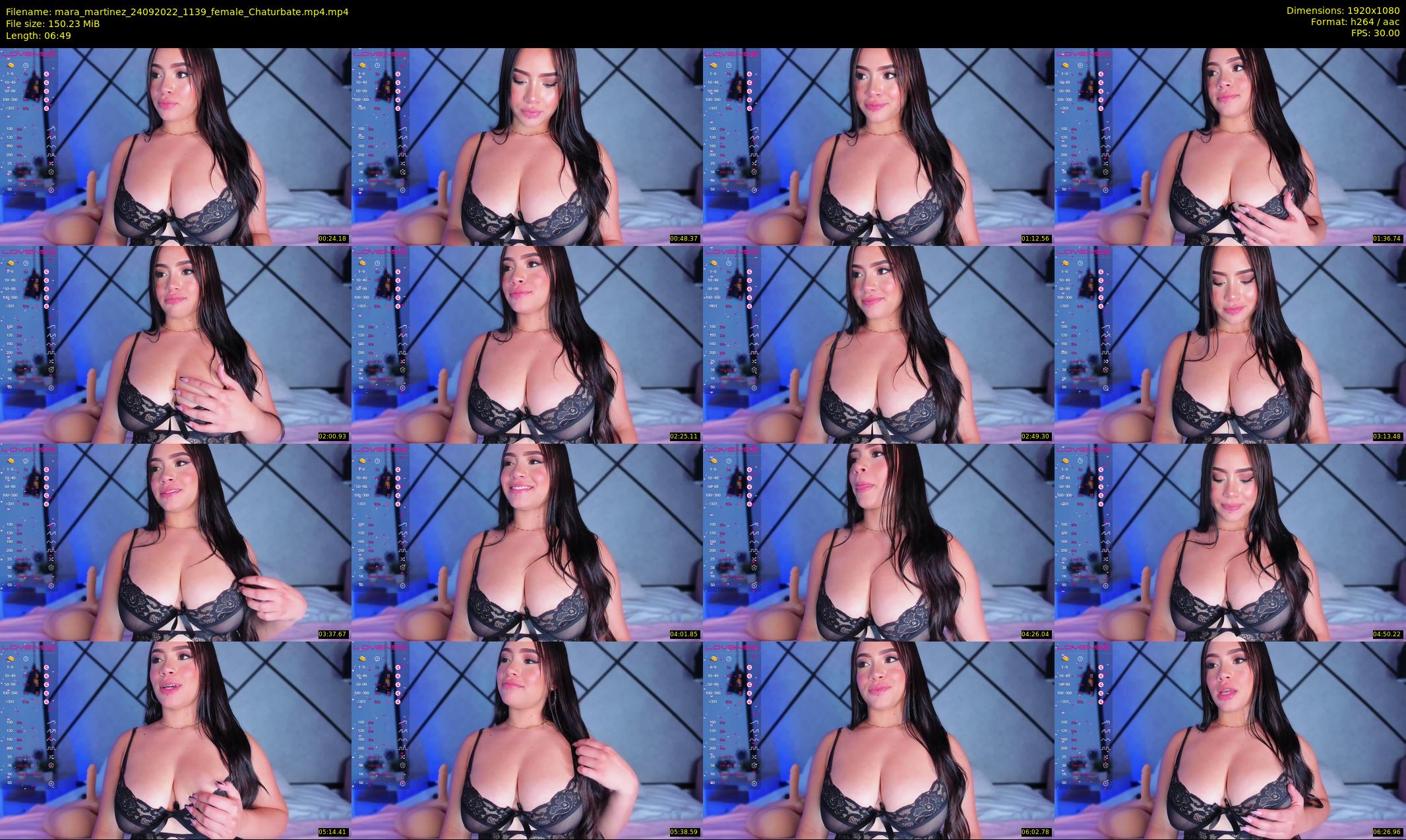 mara_martinez — 7 minute Chaturbate female cam show recording, 1080p, Sep 24, 2022