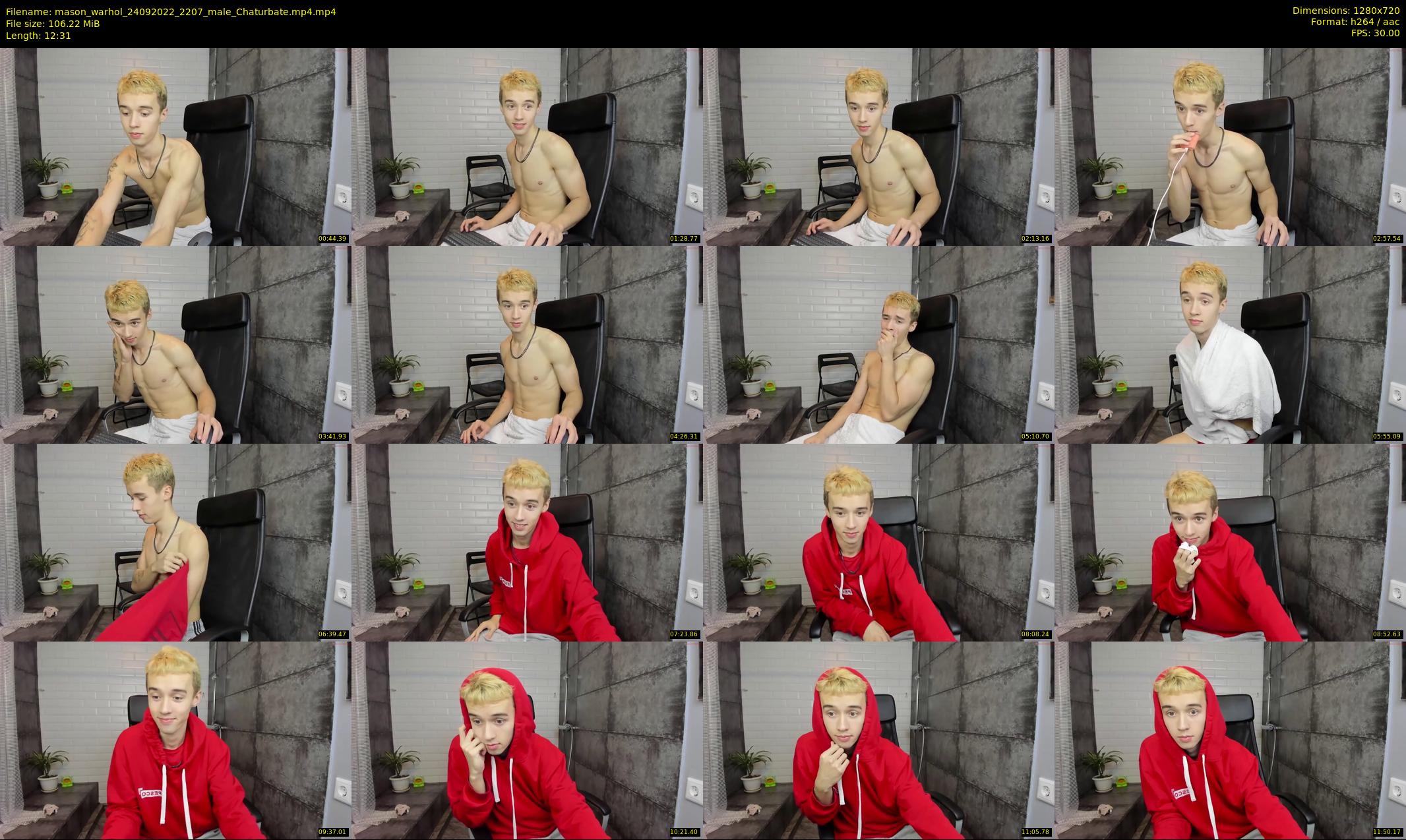 mason_warhol — 13 minute Chaturbate male cam show recording, 720p, Sep 24, 2022