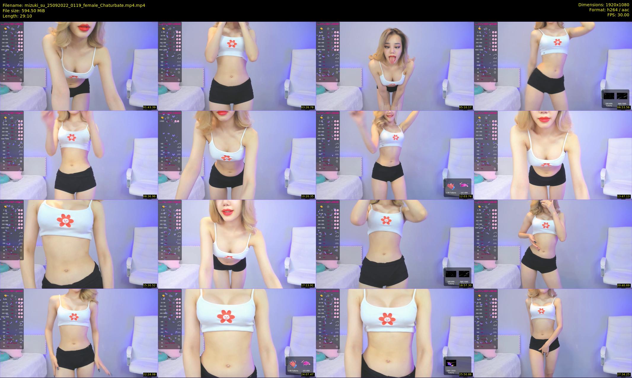 mizuki_su — 30 minute Chaturbate female cam show recording, 1080p, Sep 25, 2022