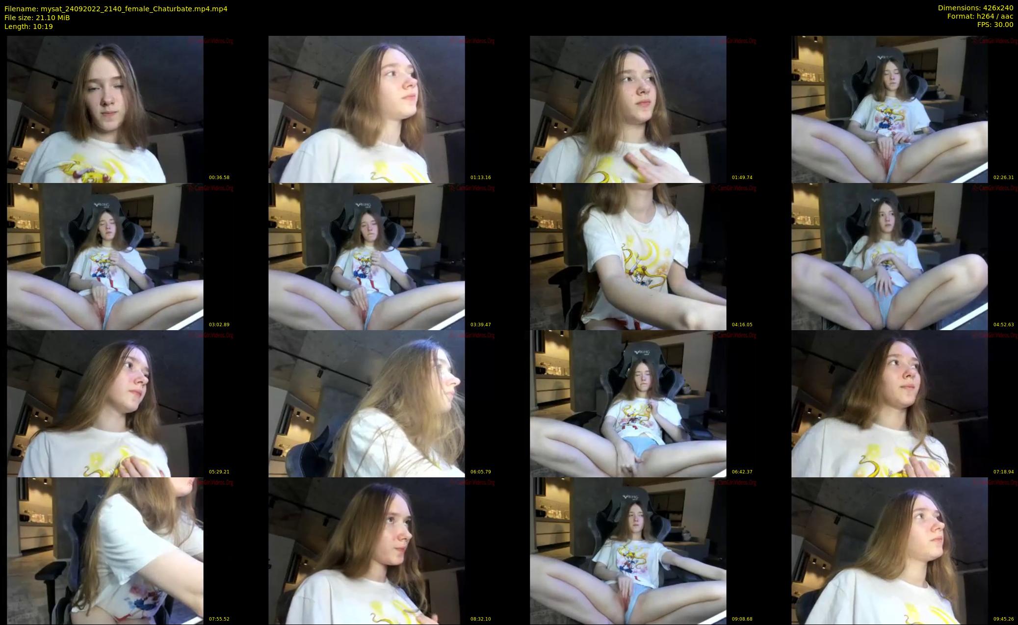 mysat — 11 minute Chaturbate female cam show recording, SD, Sep 24, 2022