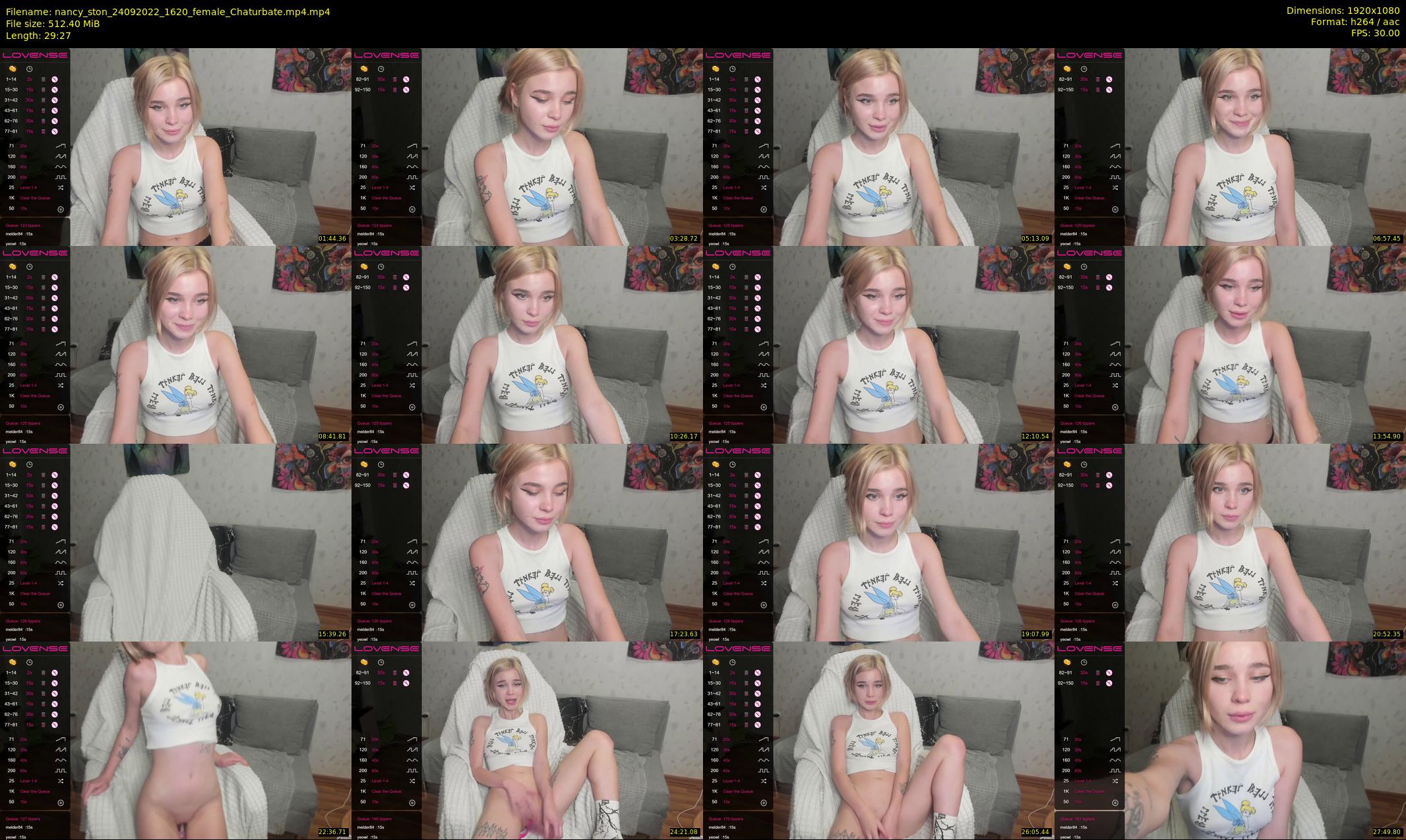 nancy_ston — 30 minute Chaturbate female cam show recording, 1080p, Sep 24, 2022
