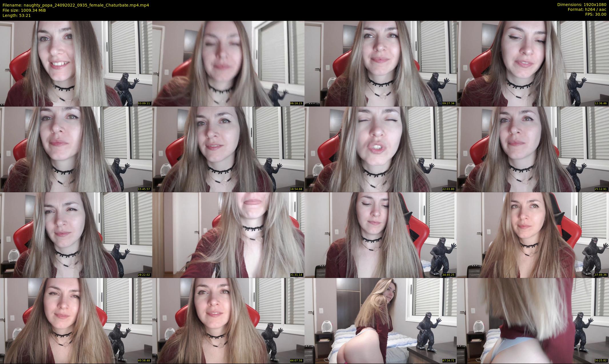 naughty_popa — 54 minute Chaturbate female cam show recording, 1080p, Sep 24, 2022