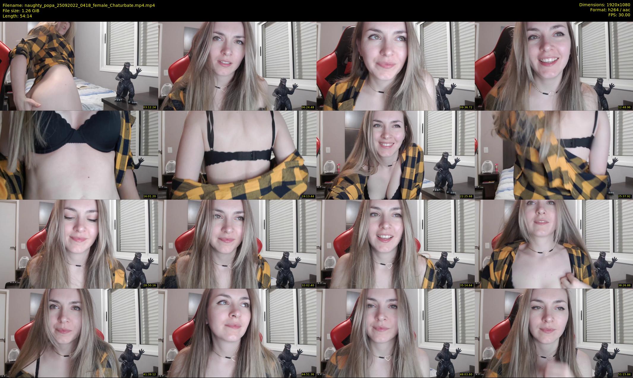 naughty_popa — 55 minute Chaturbate female cam show recording, 1080p, Sep 25, 2022