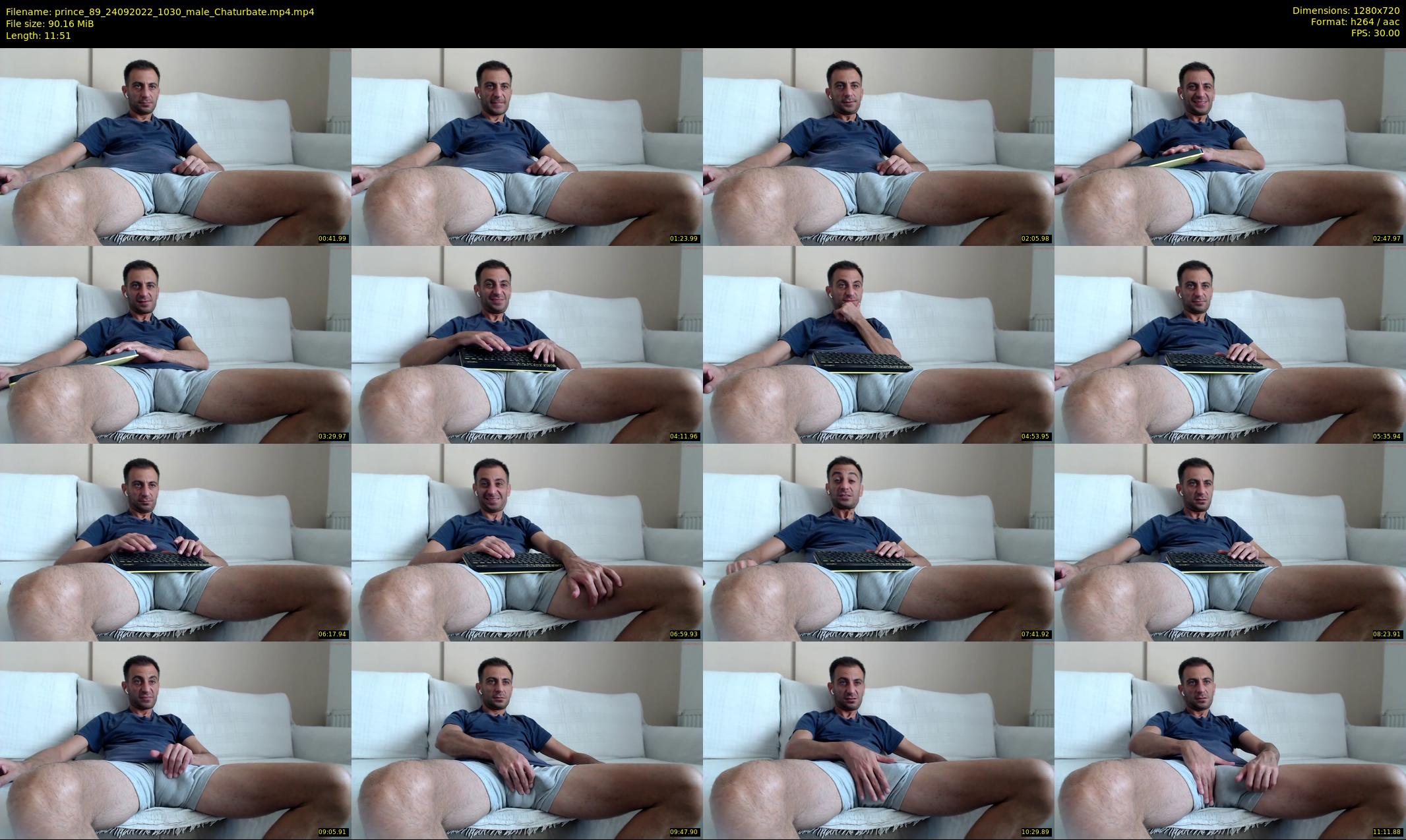 prince_89 — 12 minute Chaturbate male cam show recording, 720p, Sep 24, 2022