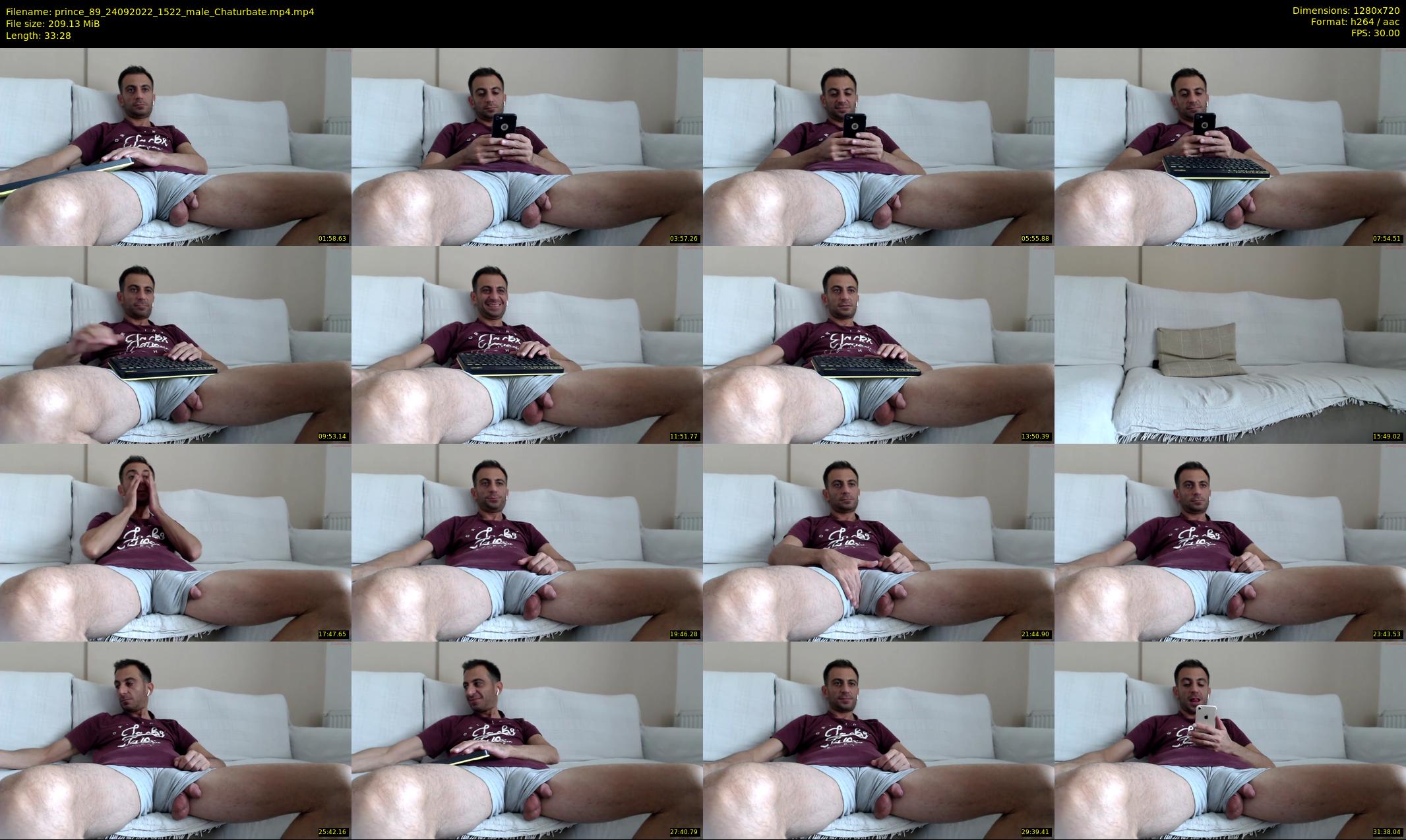 prince_89 — 34 minute Chaturbate male cam show recording, 720p, Sep 24, 2022