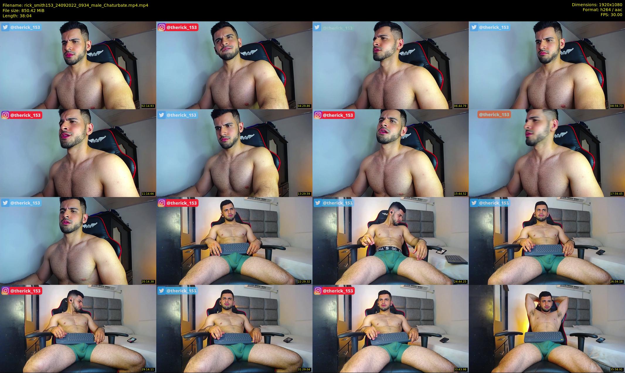 rick_smith153 — 39 minute Chaturbate male cam show recording, 1080p, Sep 24, 2022