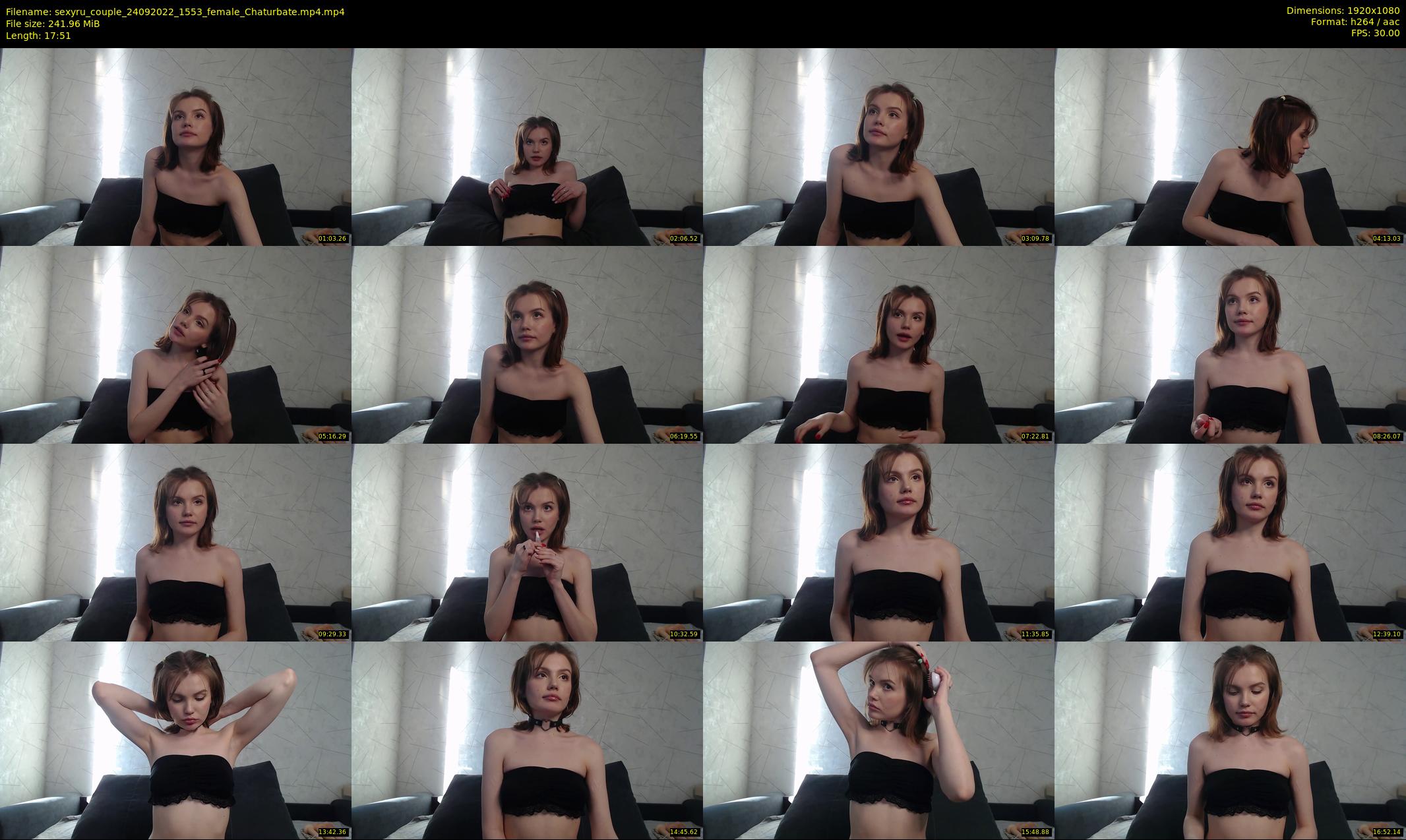 sexyru_couple — 18 minute Chaturbate couple cam show recording, 1080p, Sep 24, 2022
