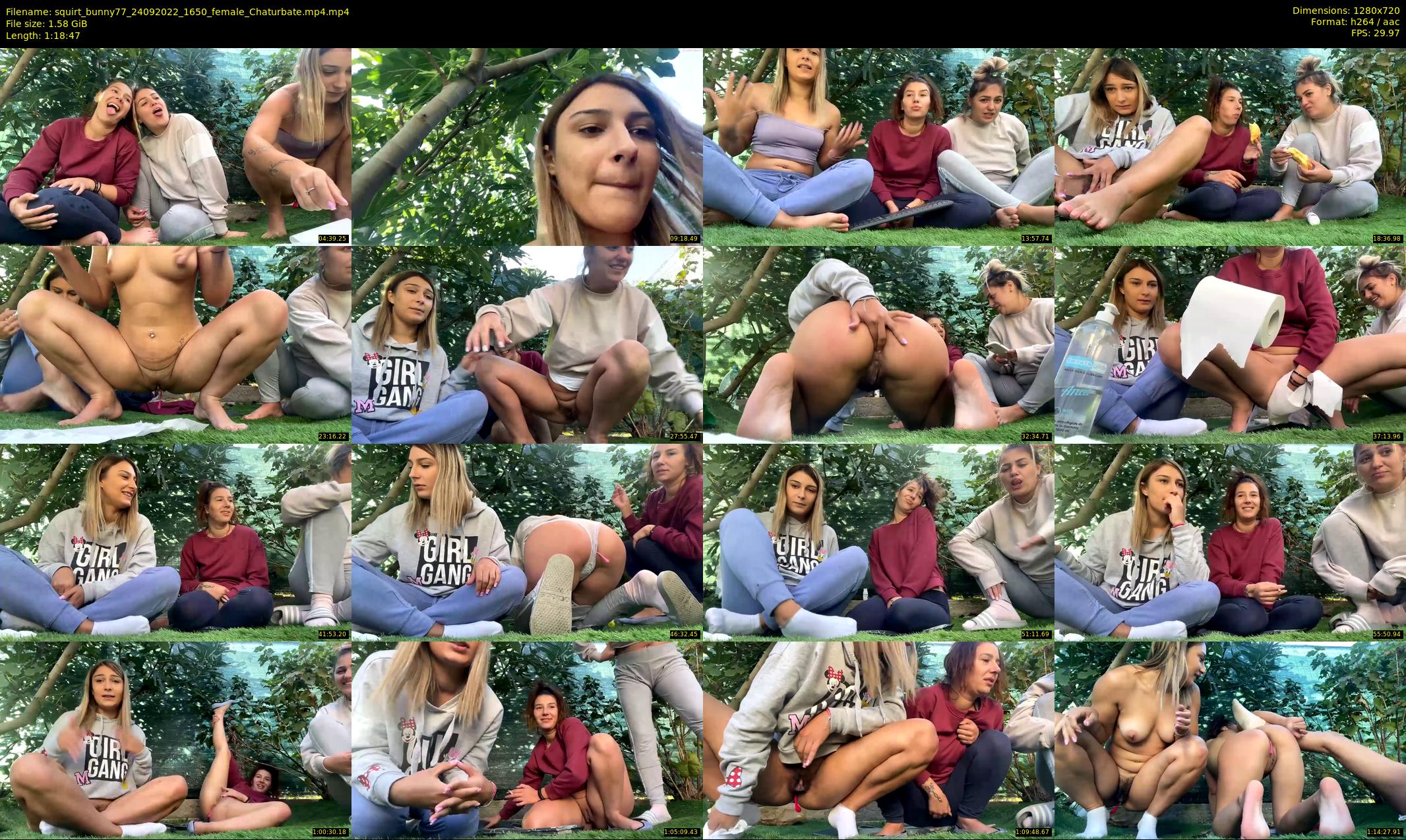 squirt_bunny77 — 79 minute Chaturbate couple cam show recording, 720p, Sep 24, 2022
