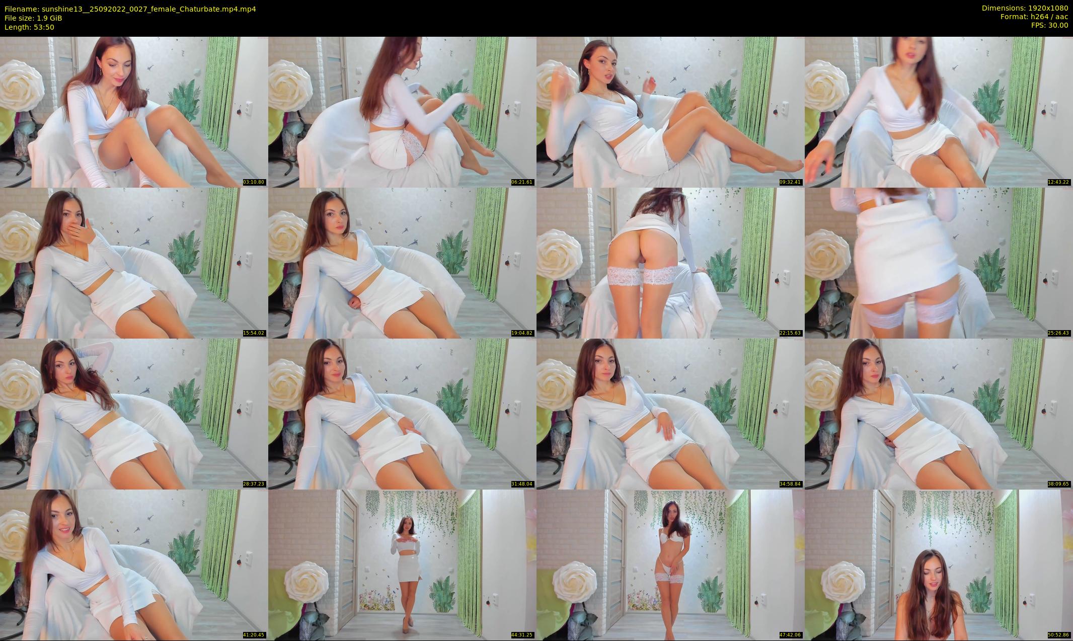 sunshine13_ — 54 minute Chaturbate female cam show recording, 1080p, Sep 25, 2022