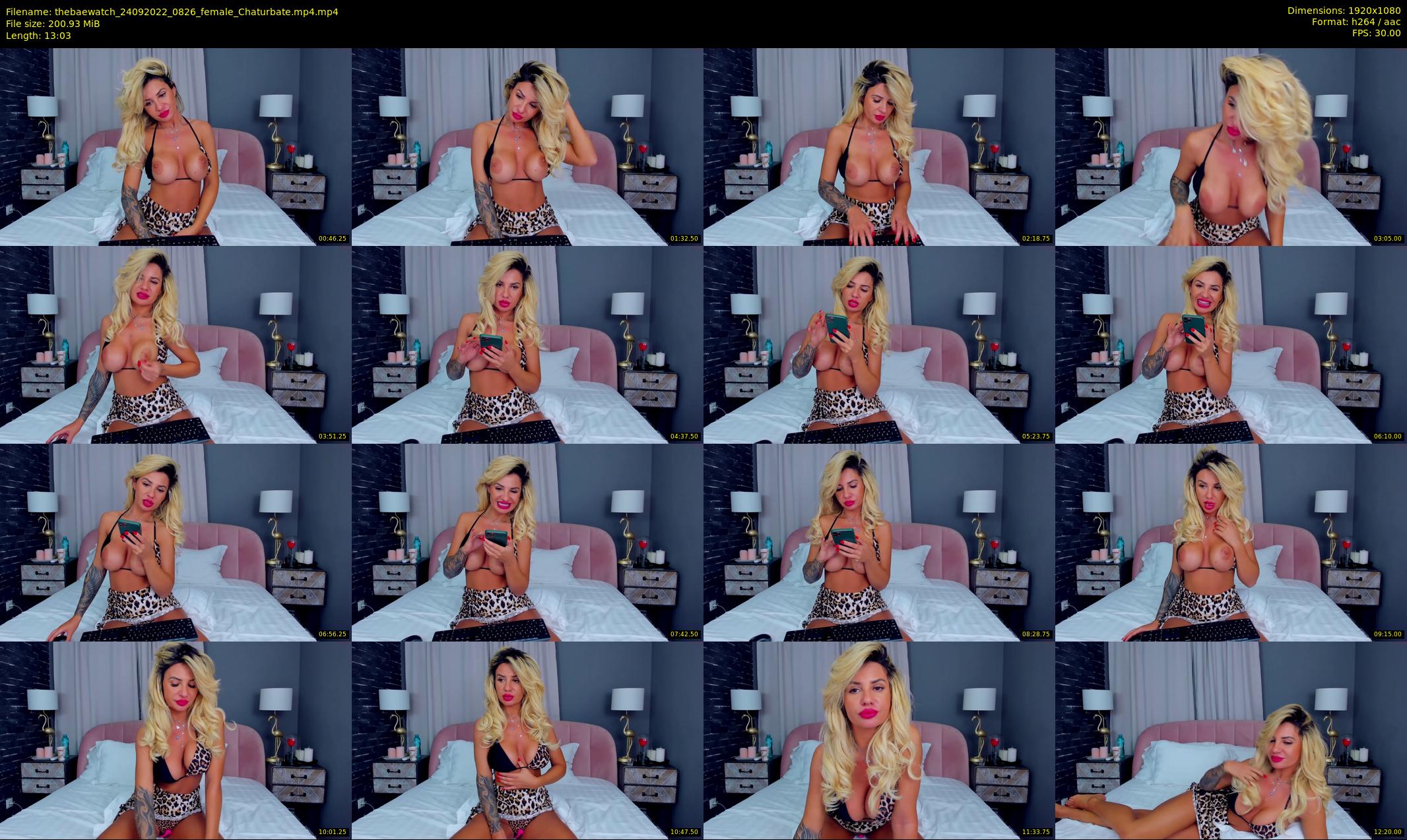 thebaewatch — 14 minute Chaturbate female cam show recording, 1080p, Sep 24, 2022