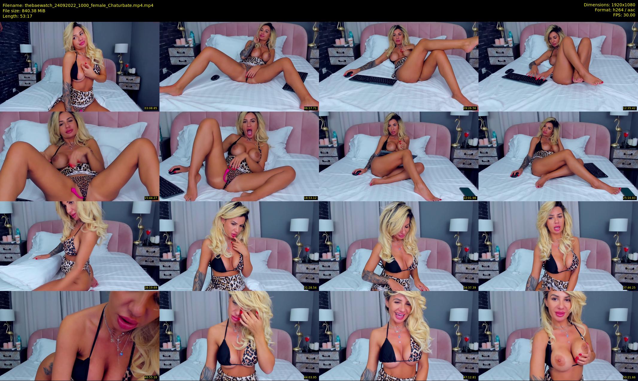 thebaewatch — 54 minute Chaturbate female cam show recording, 1080p, Sep 24, 2022